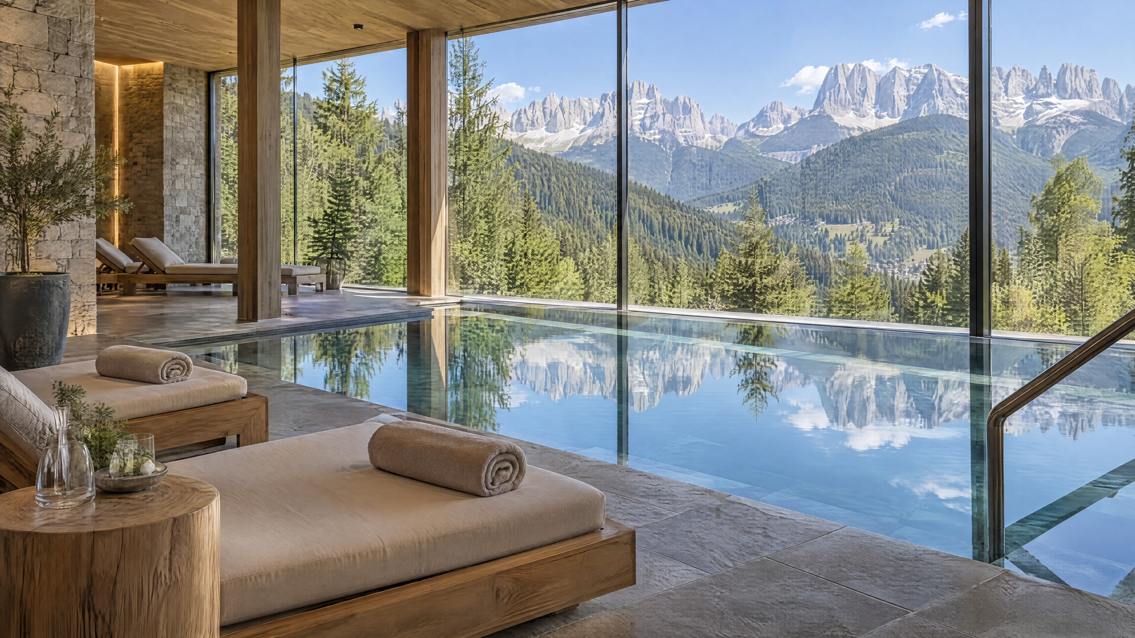 Alpine Gelassenheit, inspiriert von den Dolomiten