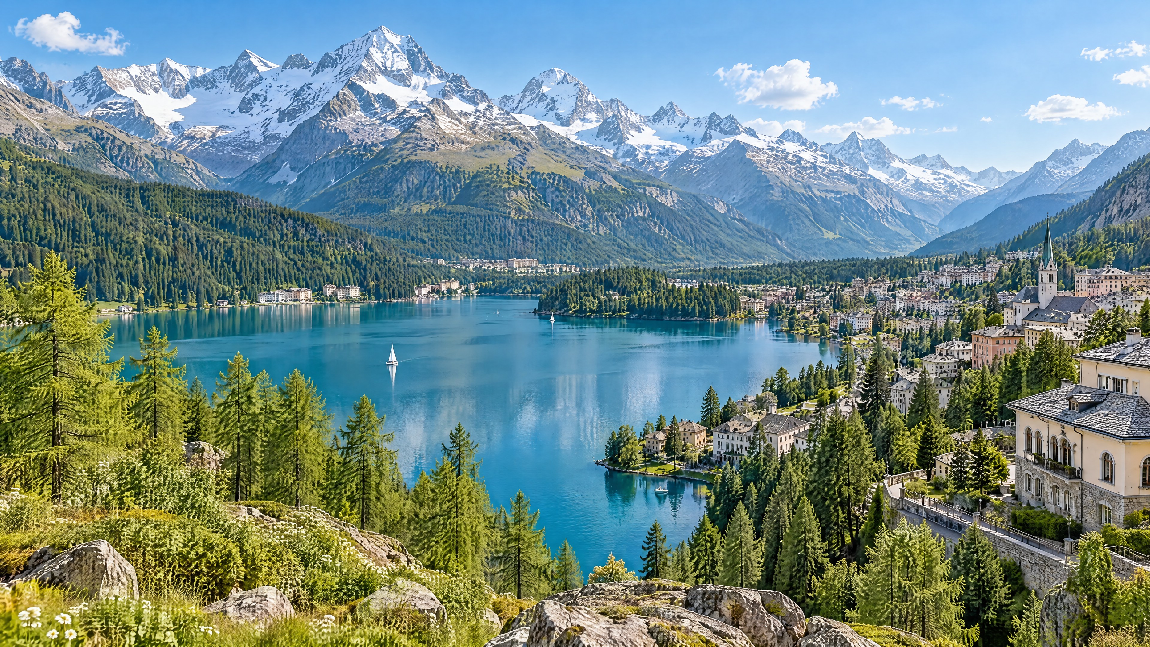 Zurich → St. Moritz · Engadin Glamour