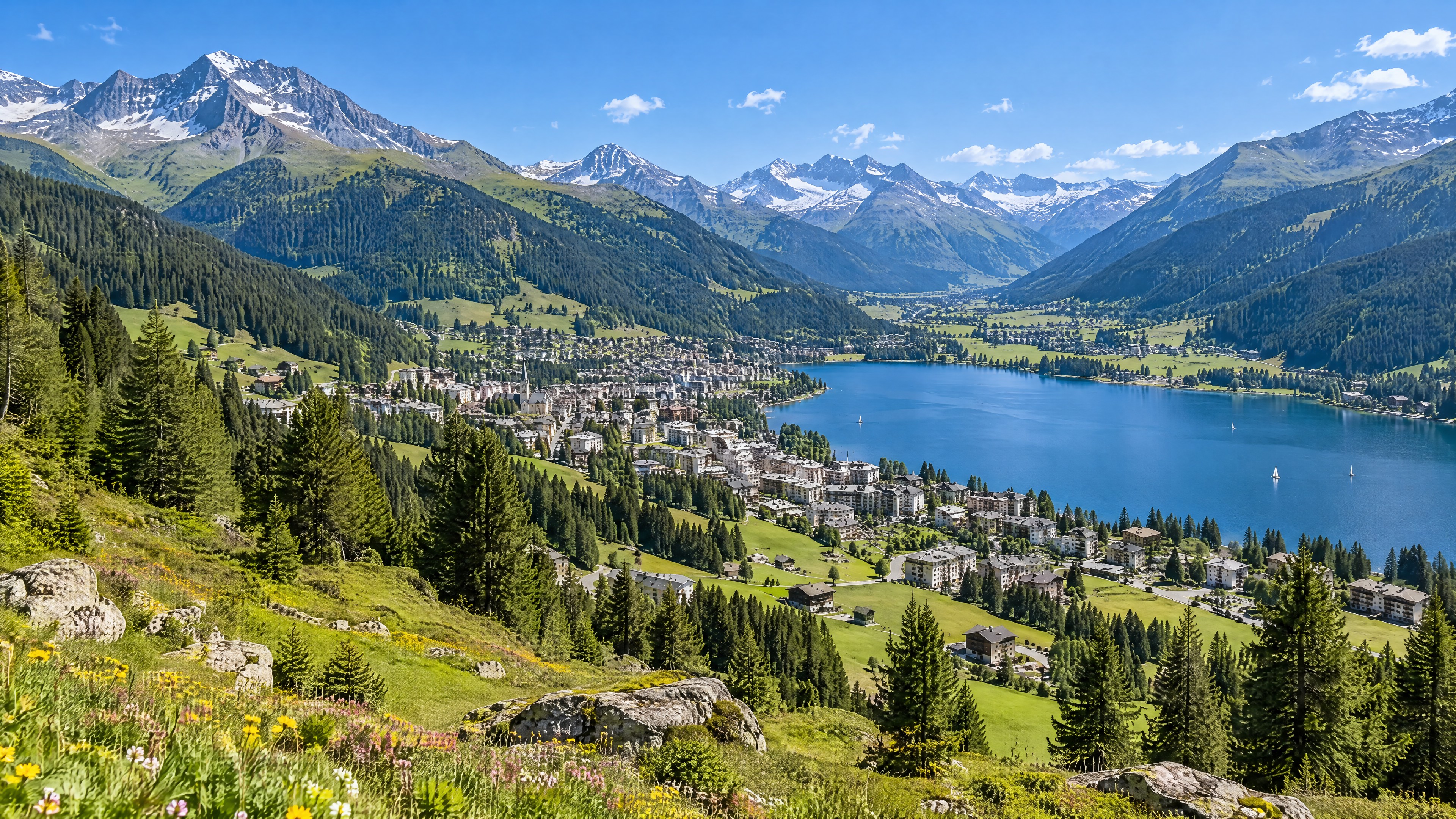 Zurich → Davos · Alpine Resort