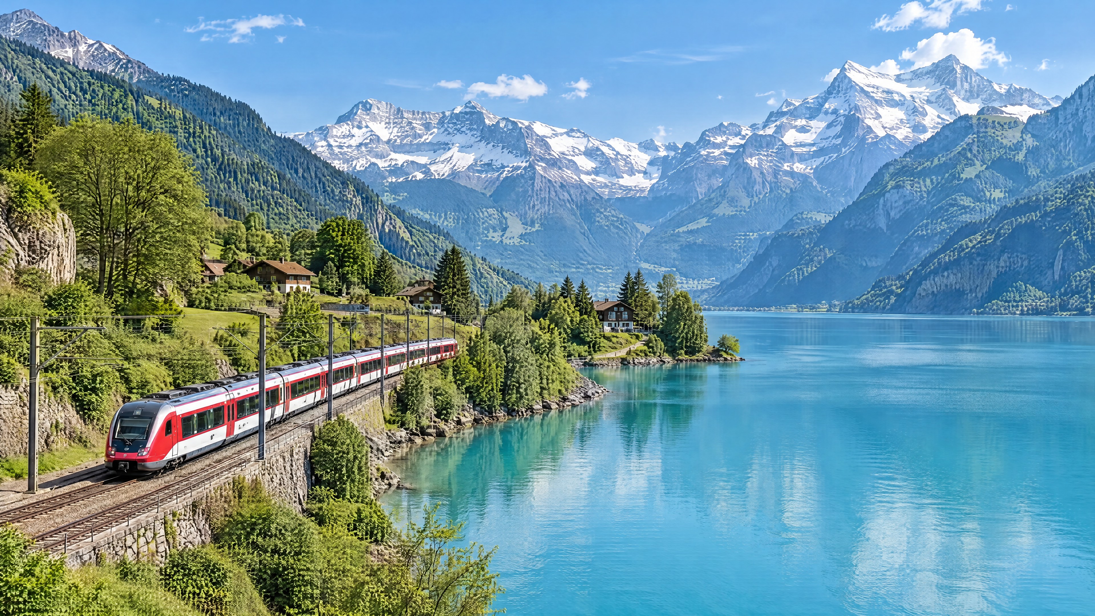 Lucerne–Interlaken Scenic Train & Private Transfer
