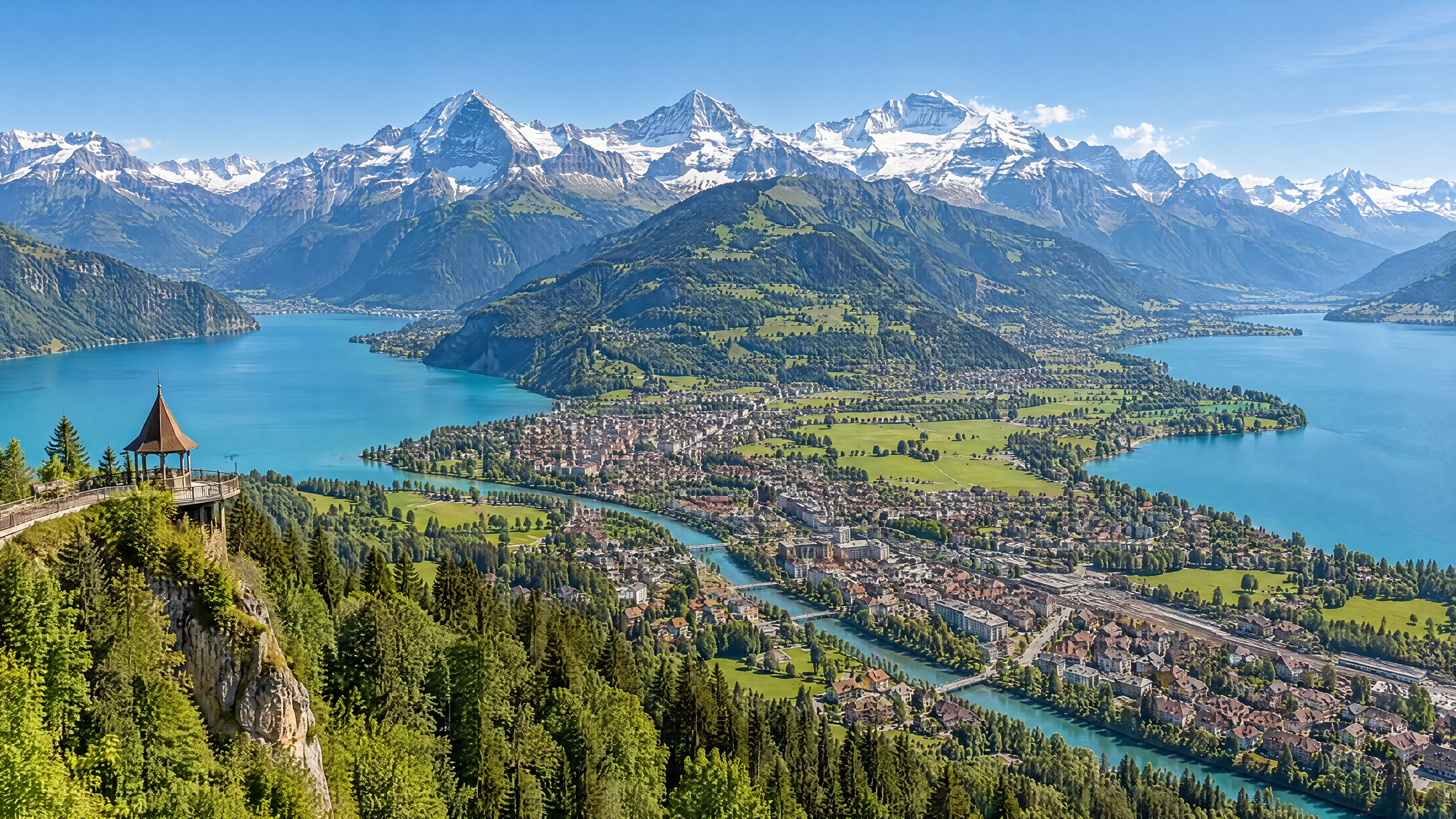 Zurich → Interlaken · Jungfrau Region