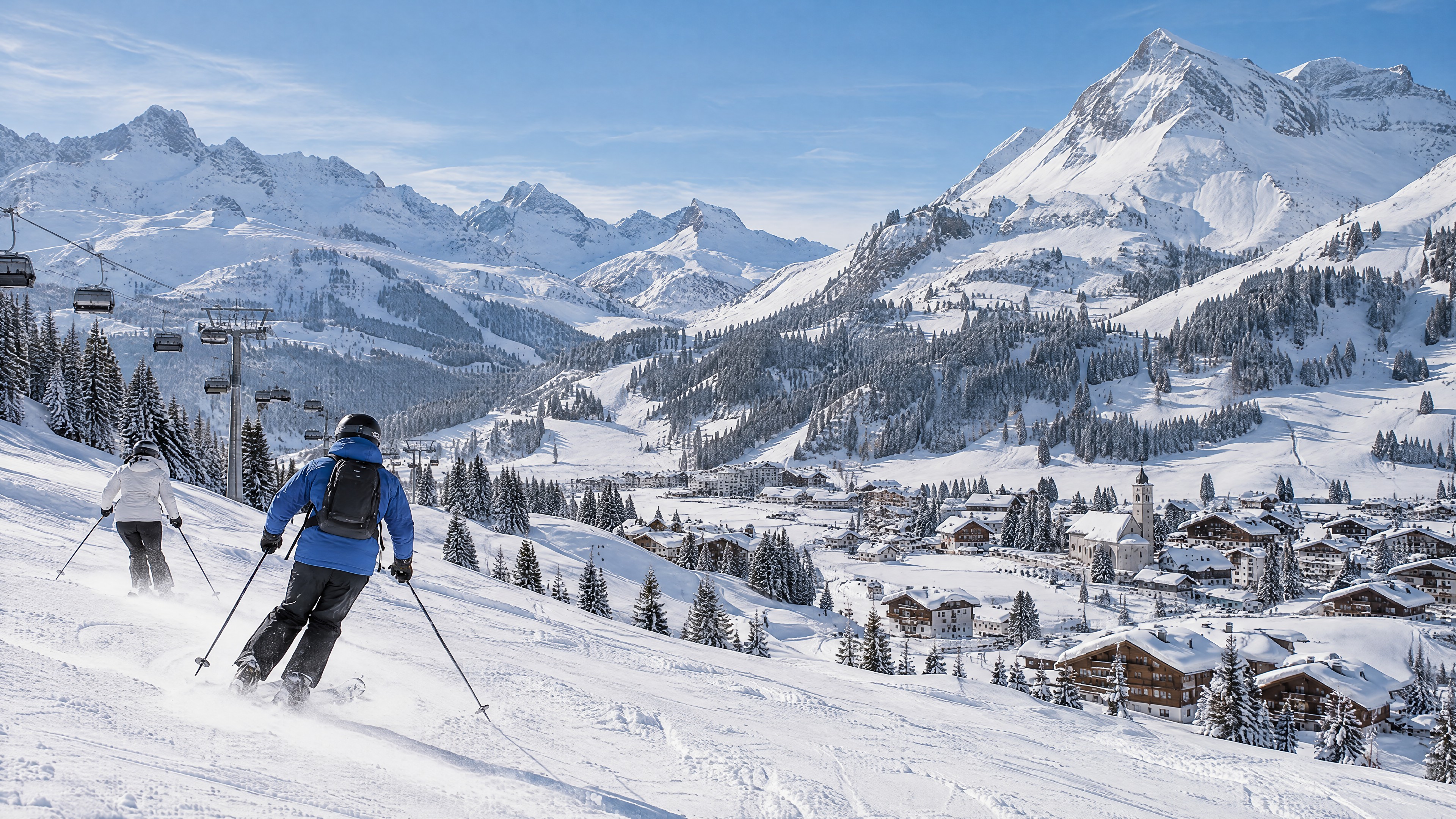 Giornate invernali a Lech am Arlberg