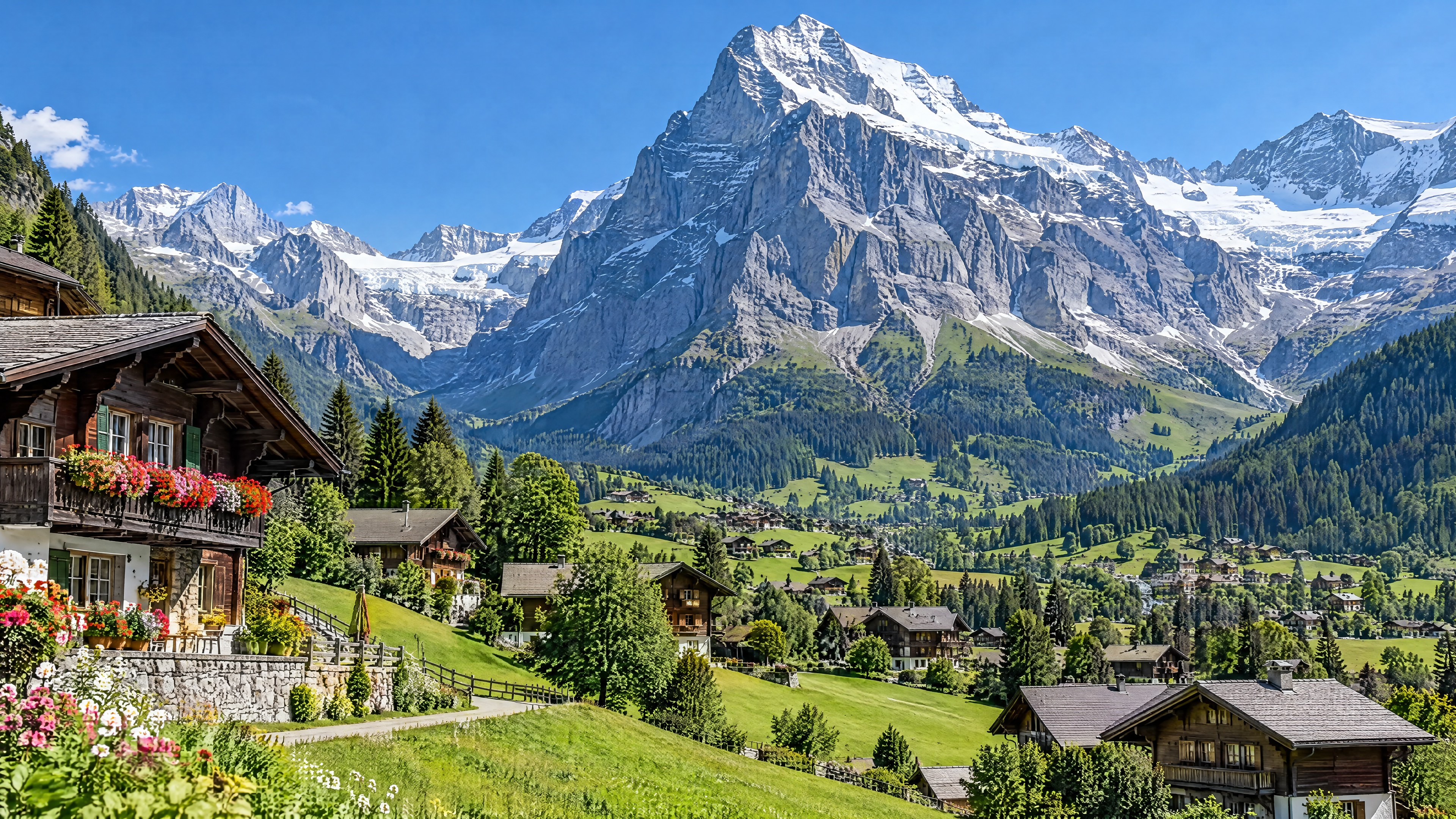 Zurich → Grindelwald · Beneath the Eiger