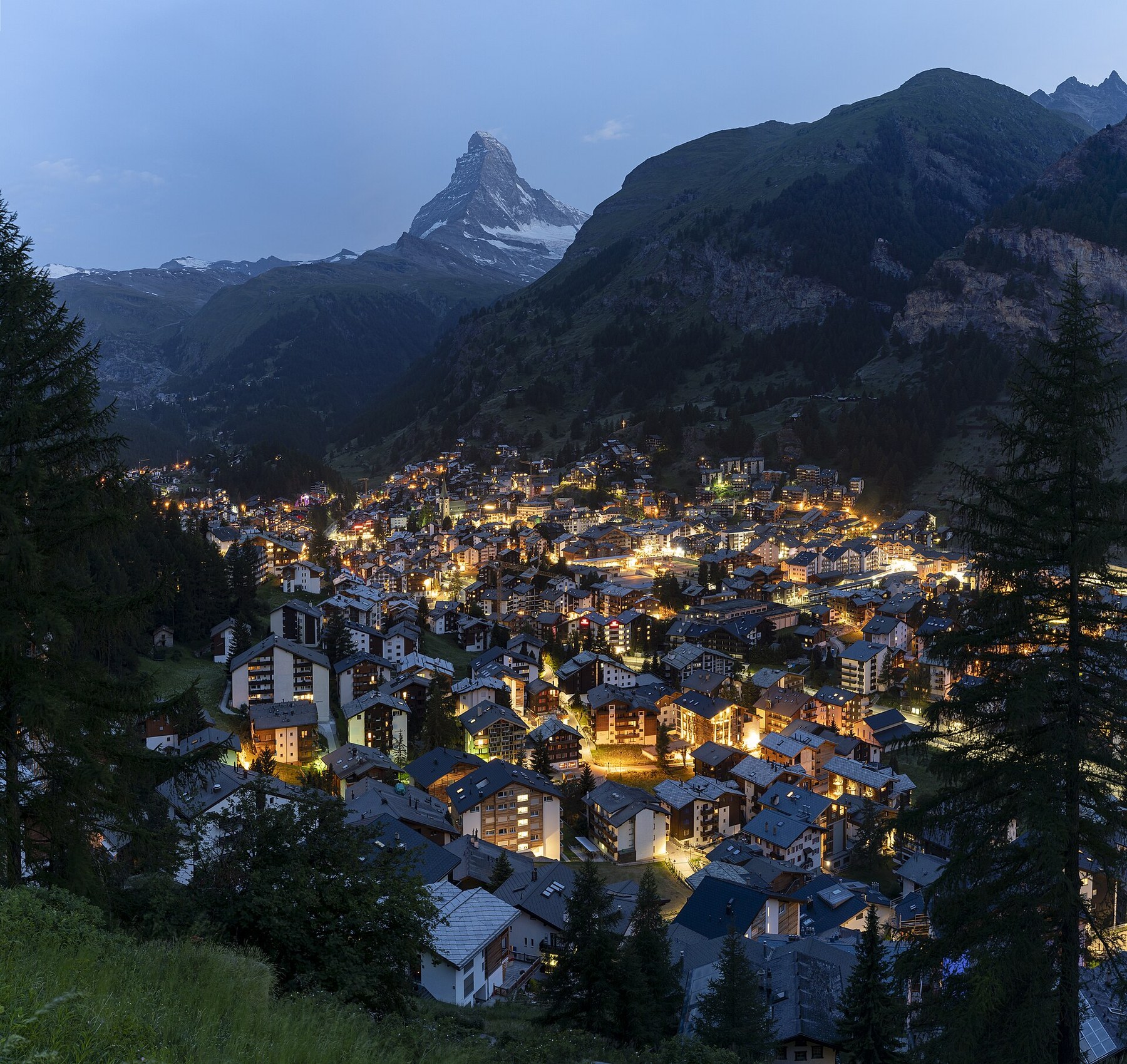 Zurich → Zermatt · Matterhorn Village