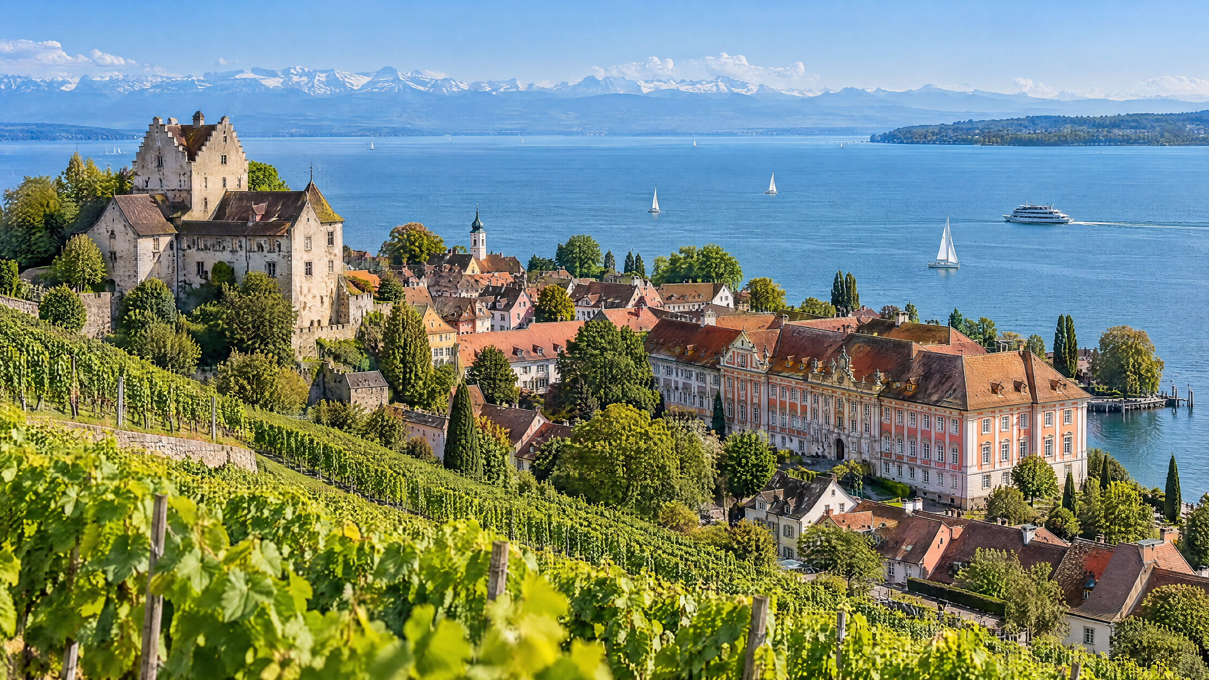 Zurich → Meersburg · Lake Constance