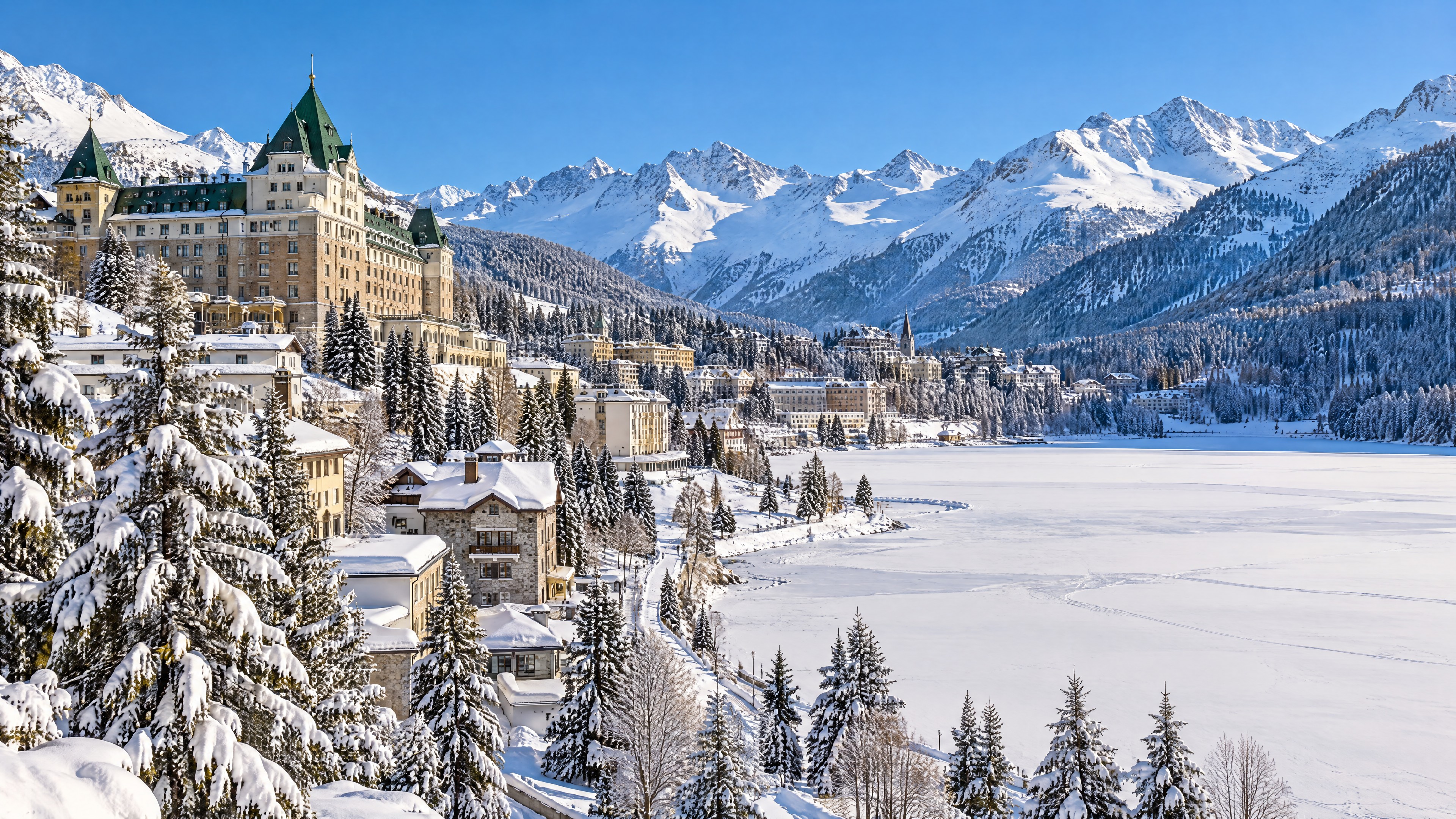 Zurich → Badrutt's Palace · St. Moritz