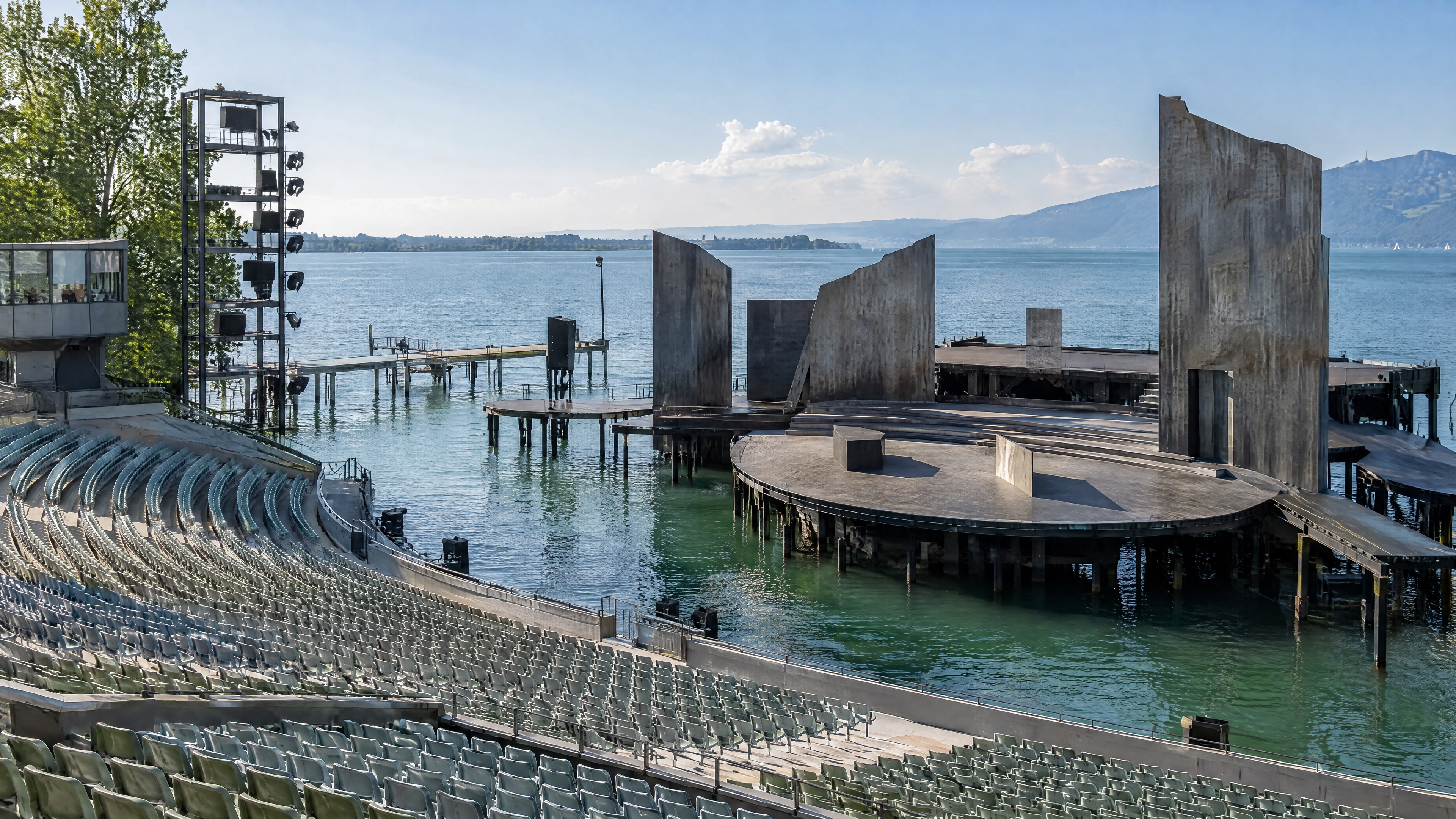 Die spektakuläre Seebühne von Bregenz