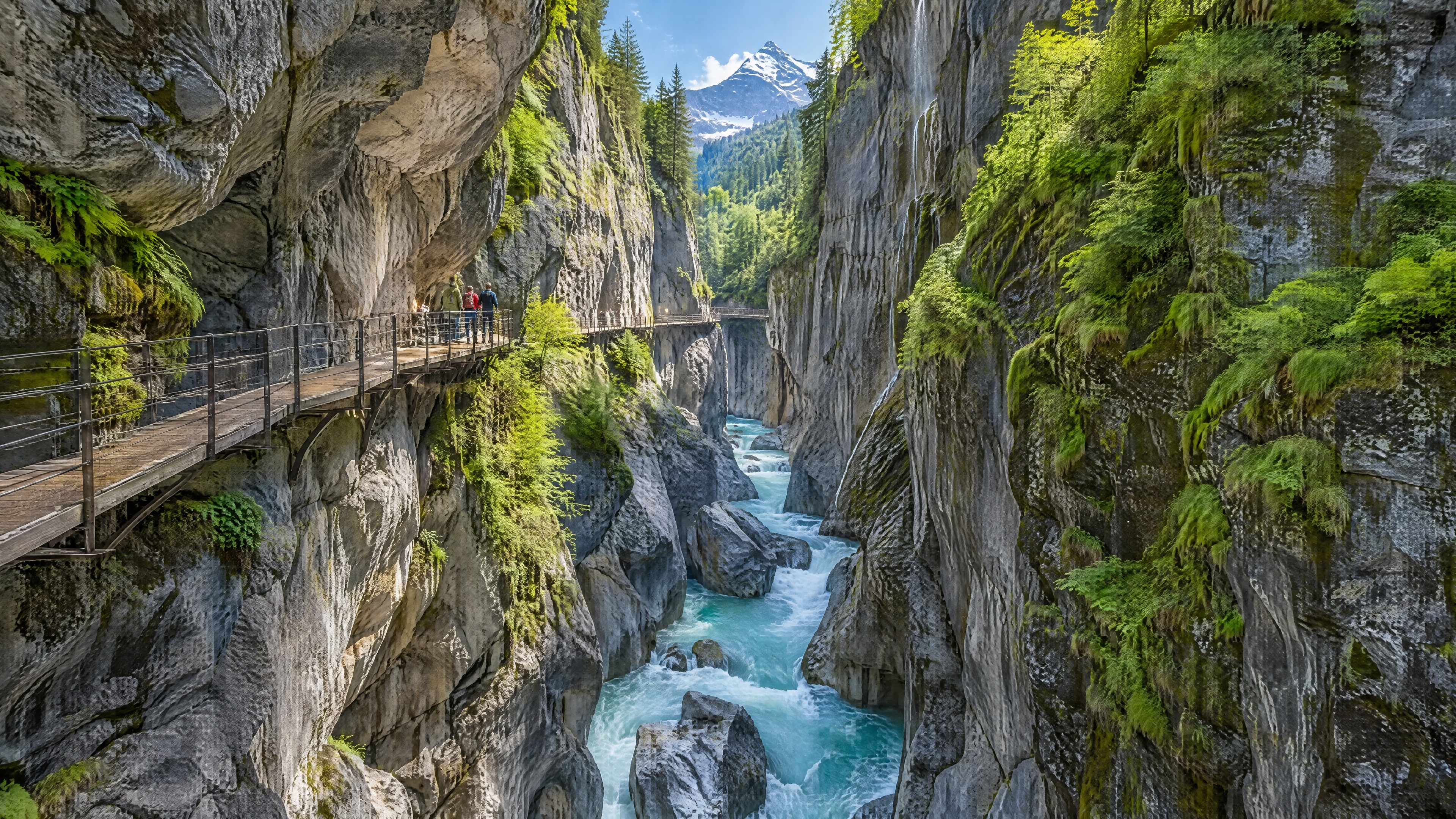 Zurich → Grindelwald Glacier Canyon · Gletscherschlucht