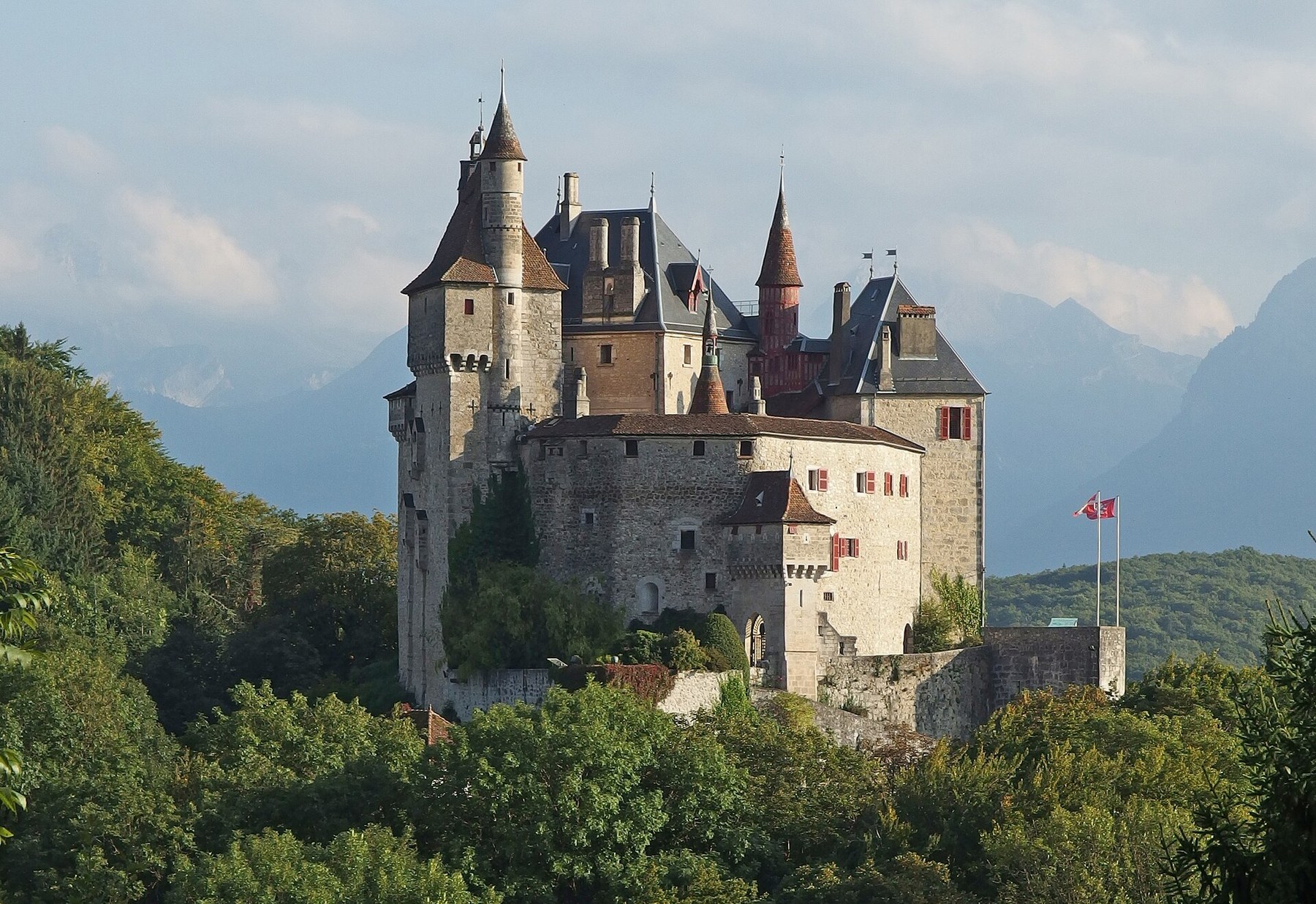 Zurich → Menthon-Saint-Bernard · Lac d'Annecy