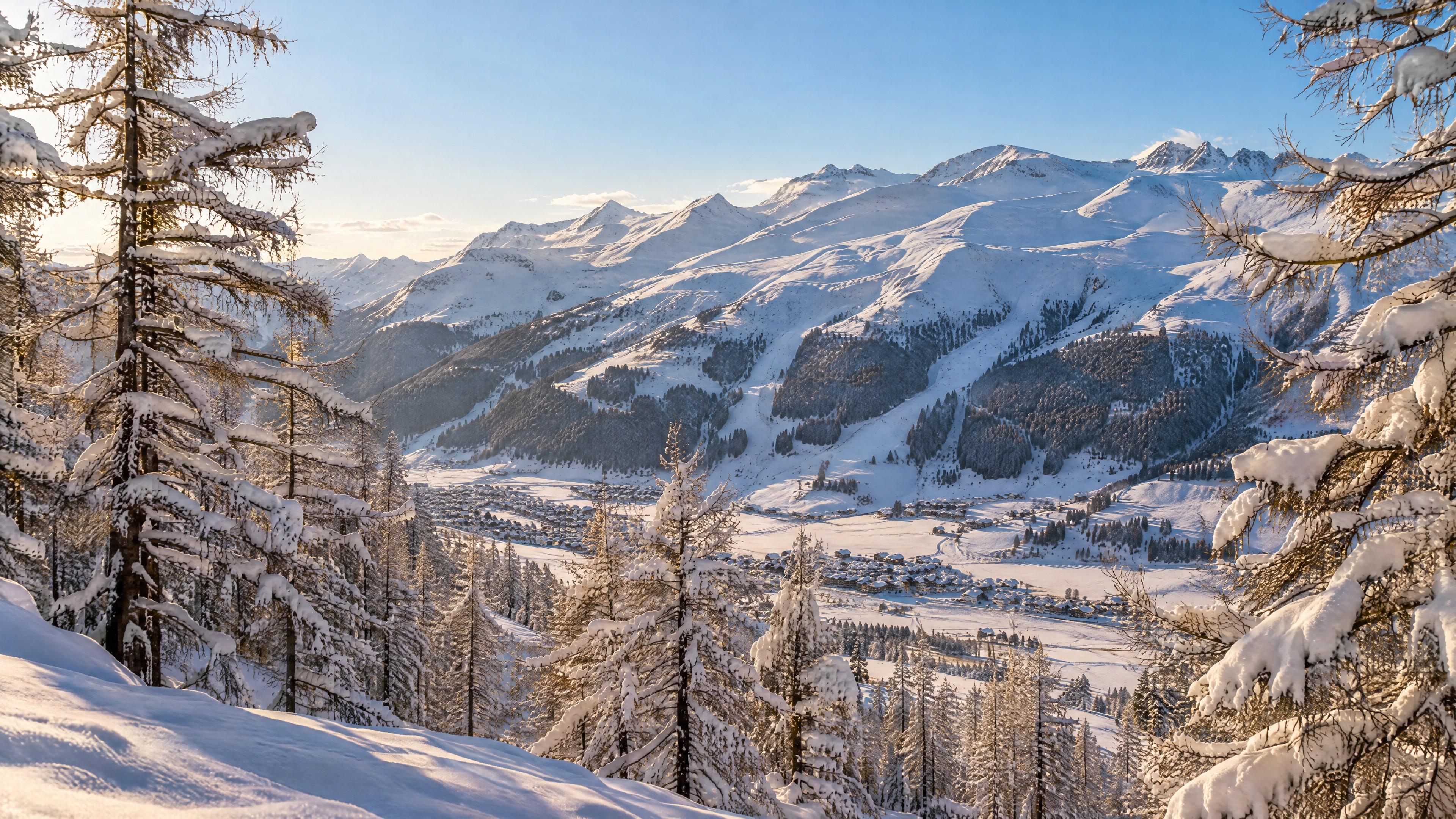 Bergidylle auf der anderen Talseite