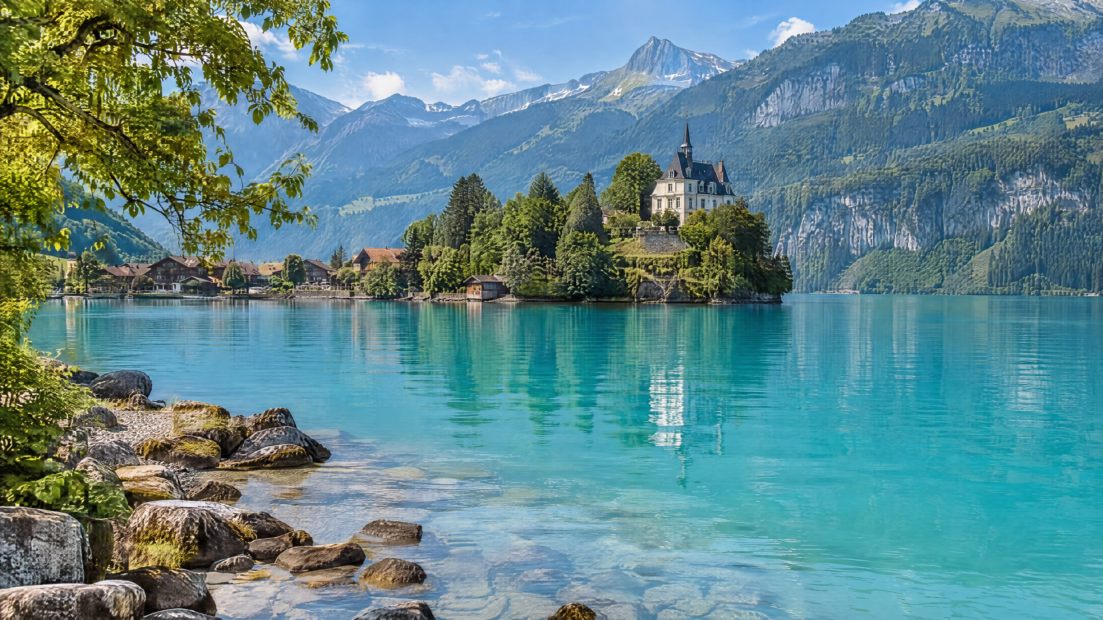 Türkisfarbene Ruhe auf dem Brienzersee