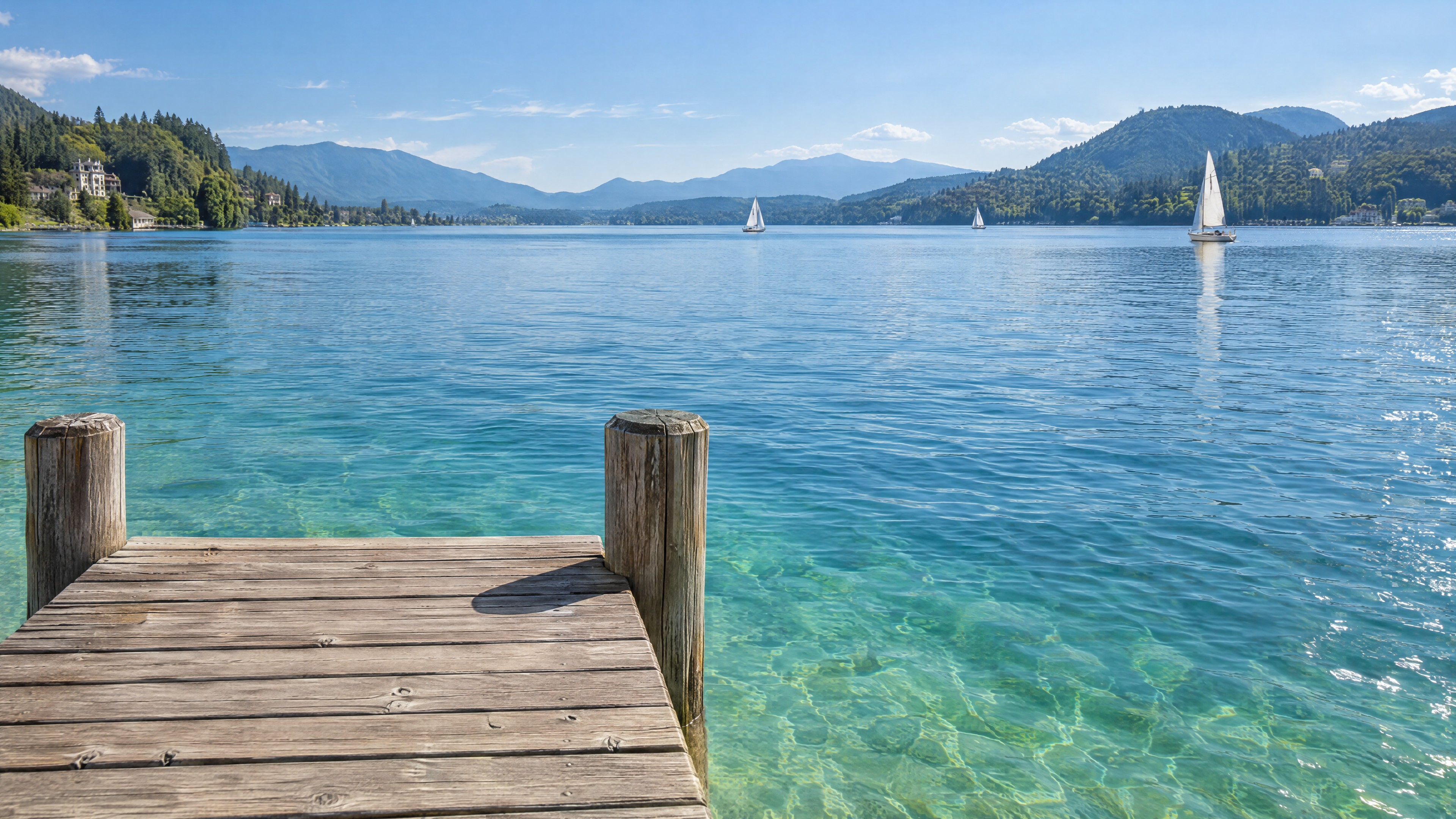 Sommerliche Ruhe am Wörthersee