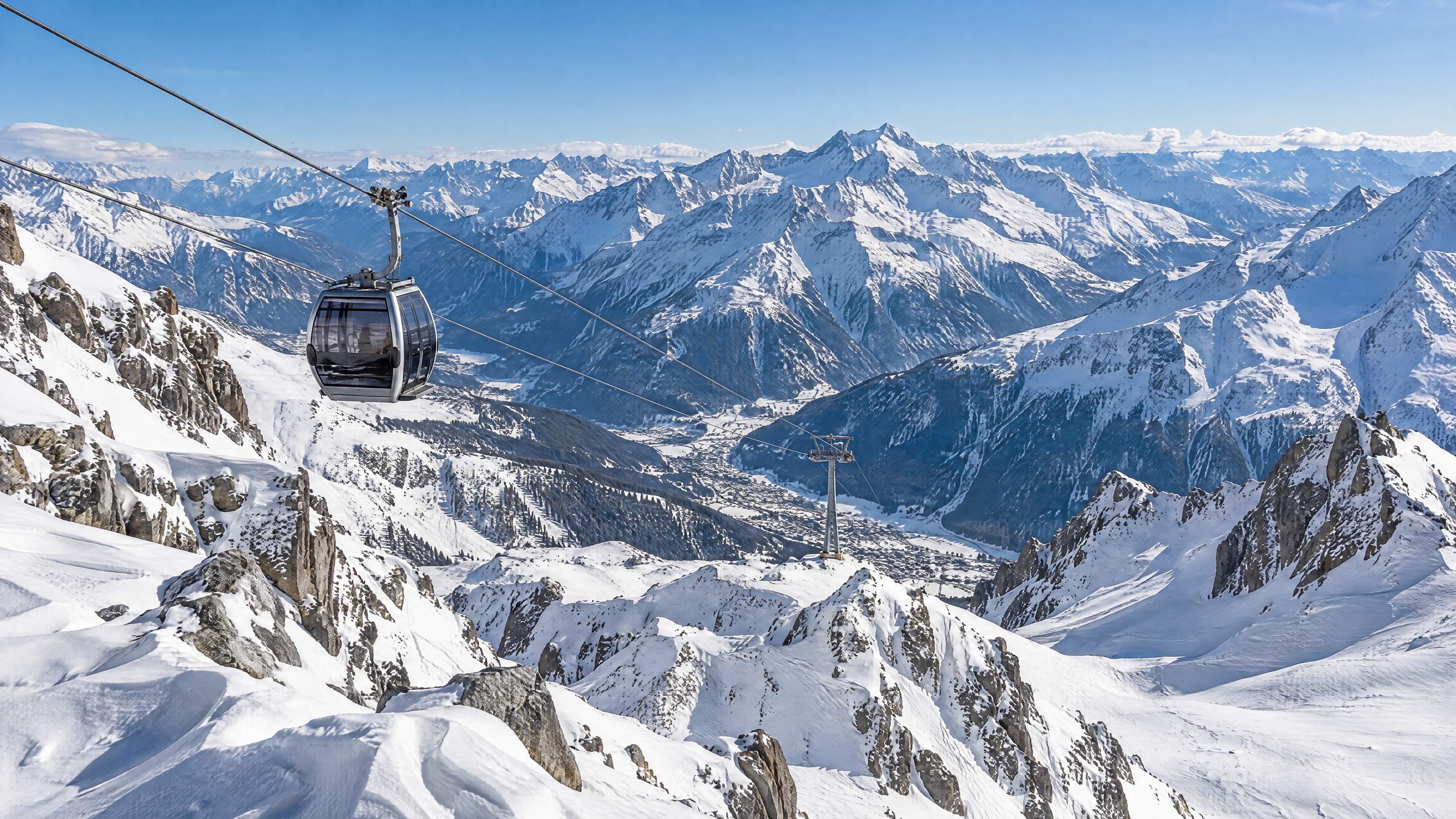 Hoch über Sölden auf dem Gaislachkogl