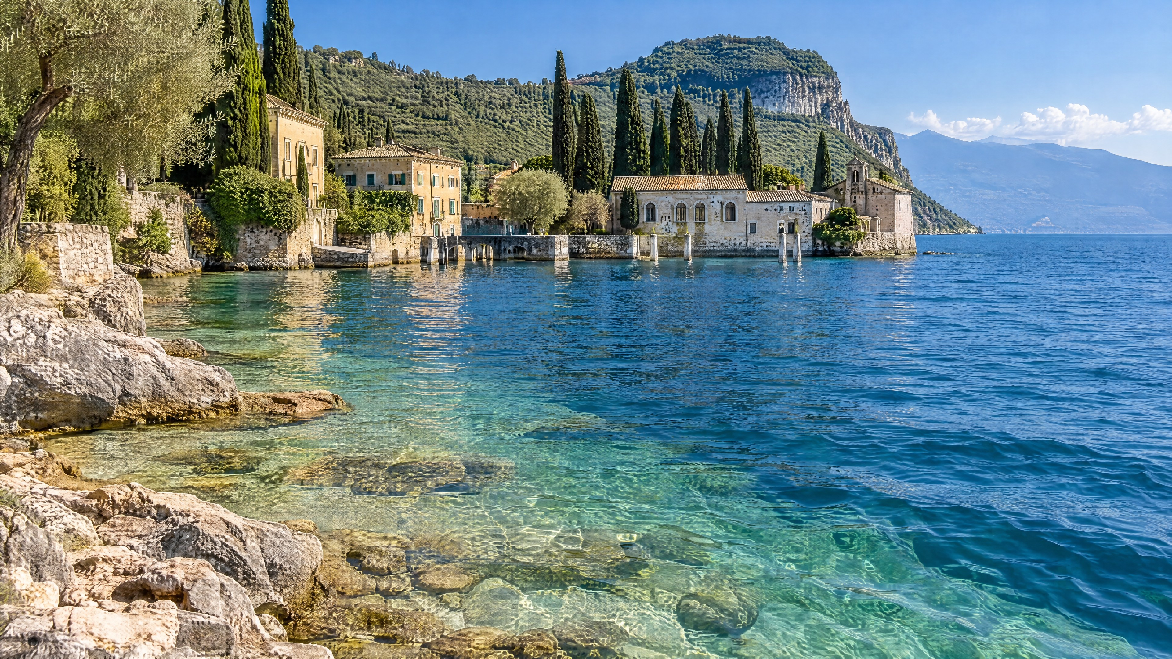 Der zeitlose Charme von Punta San Vigilio am Seeufer