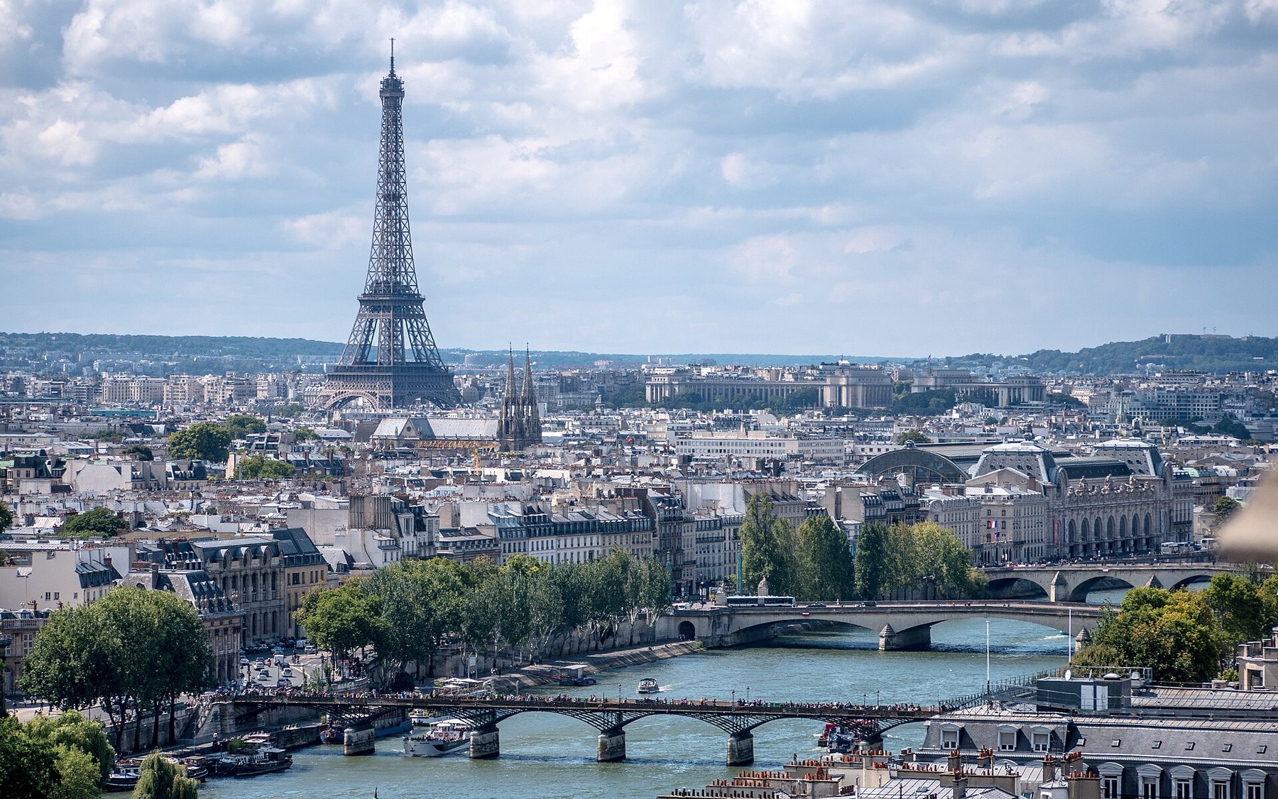 Zurich → Paris · Eiffel Tower
