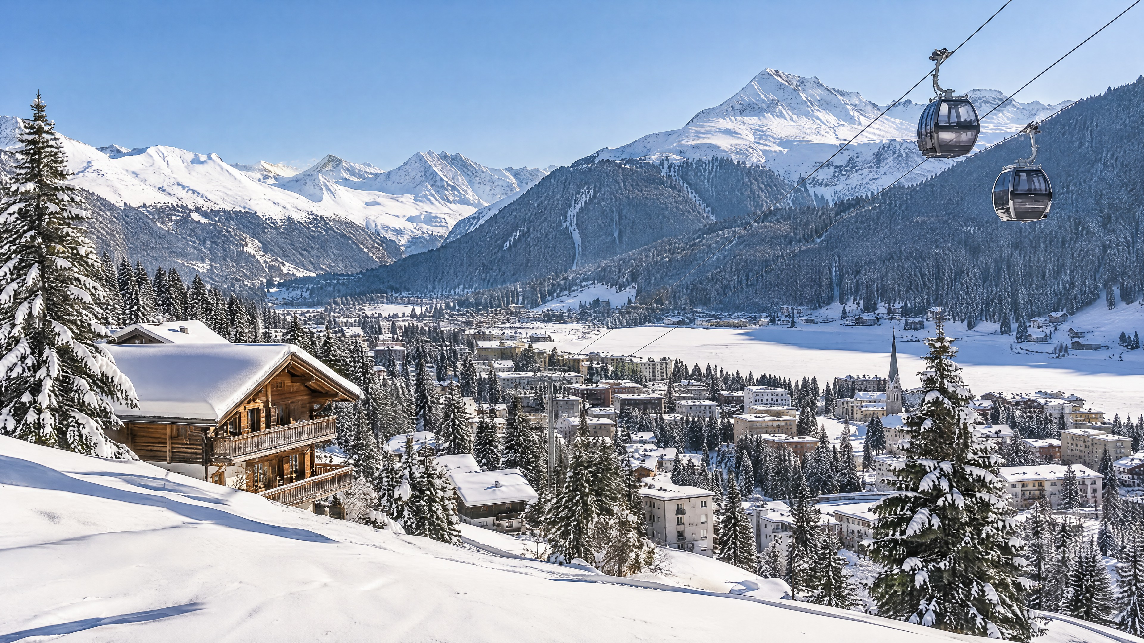 Zurich → Davos · Alpine Resort