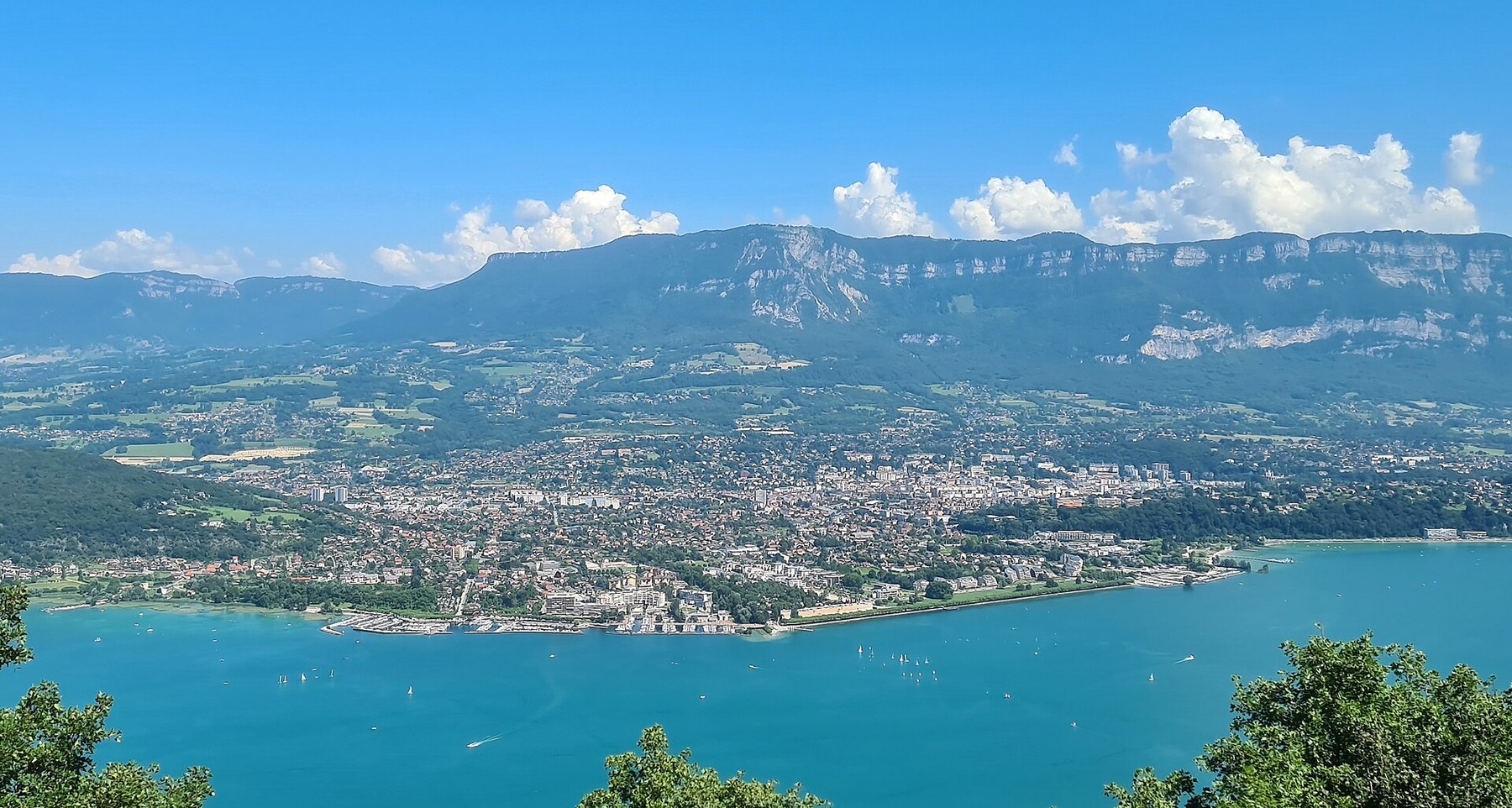 Zurich → Aix-les-Bains · Lac du Bourget