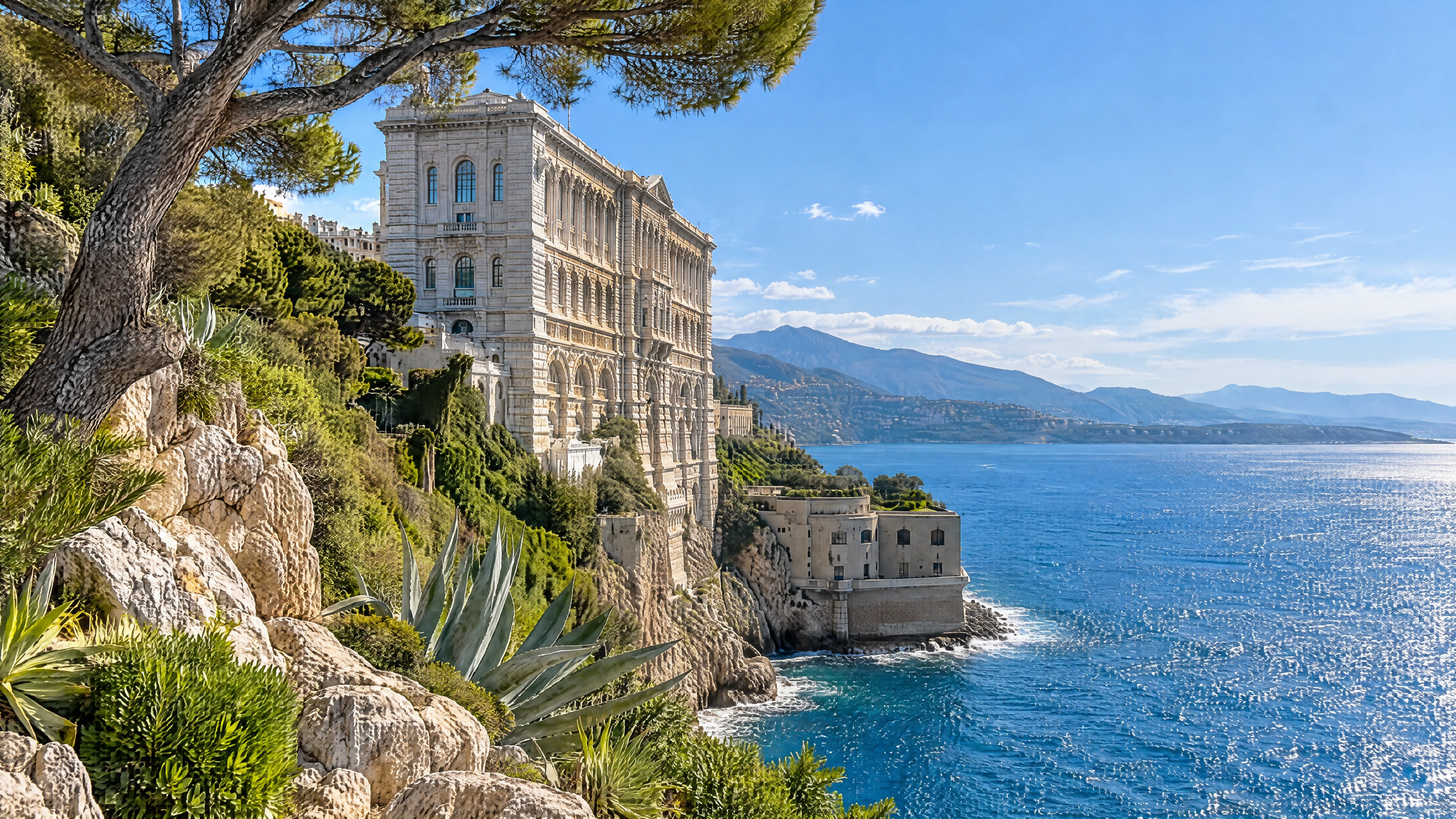 Serenità sul mare nei Giardini Saint-Martin