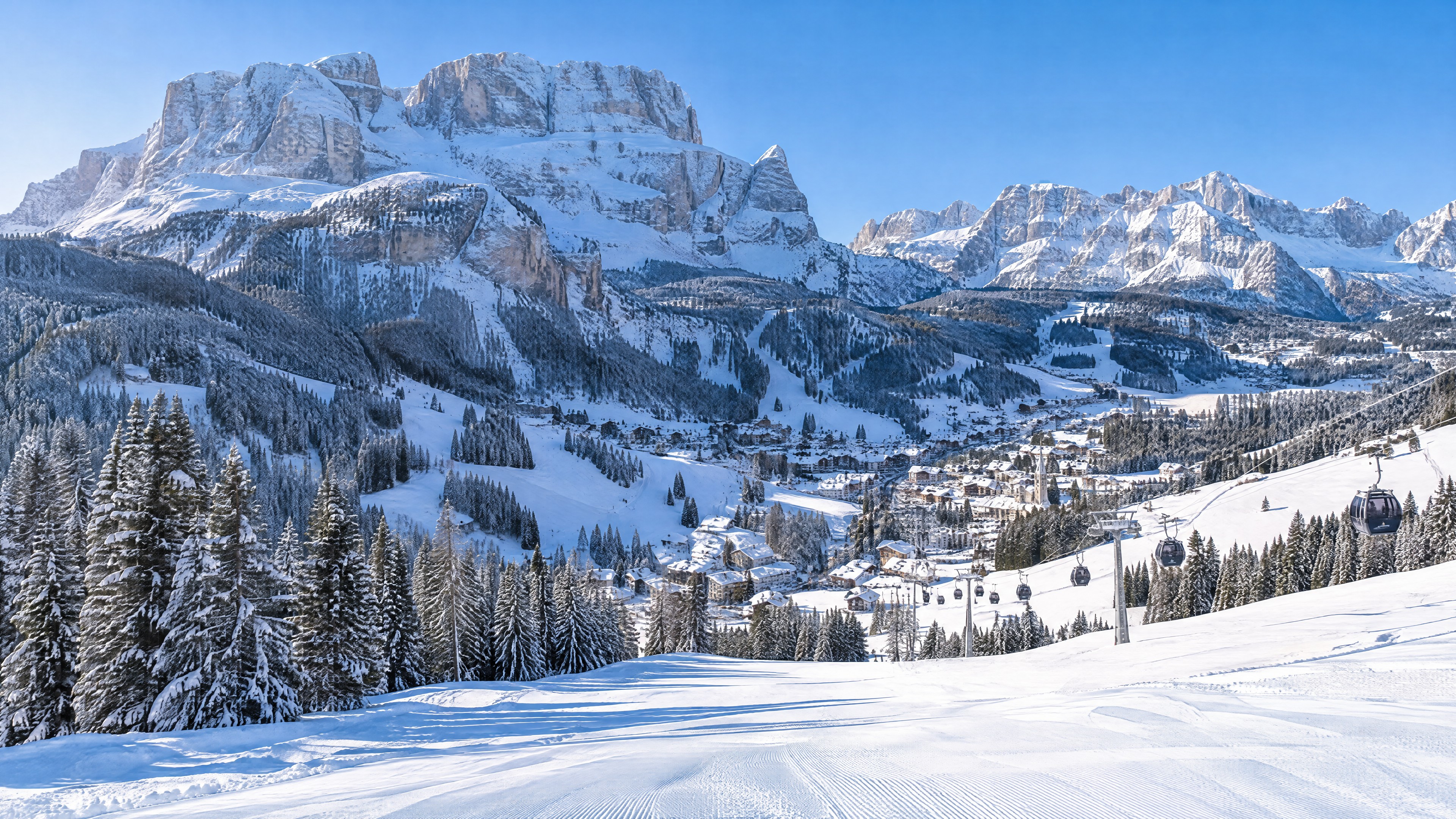 Winter in Alta Badia — Corvara und St. Kassian