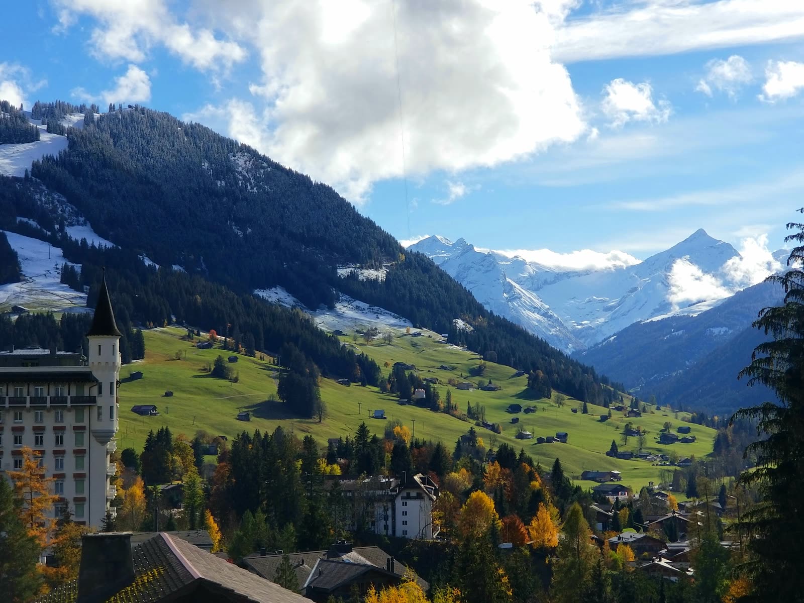 Zurich → Gstaad Palace · Palace Spa