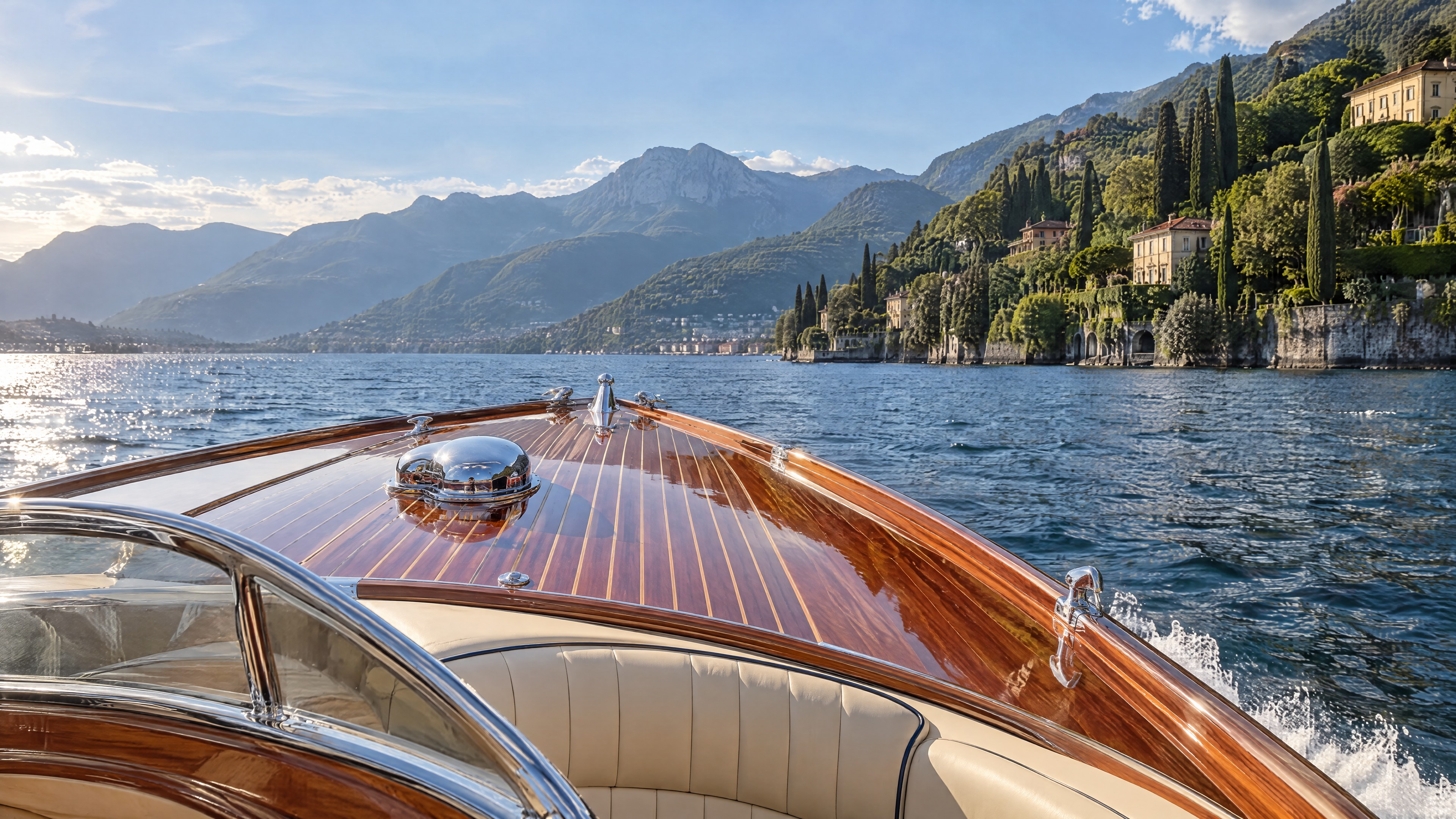 Momentos de intimidad en el lago de Como