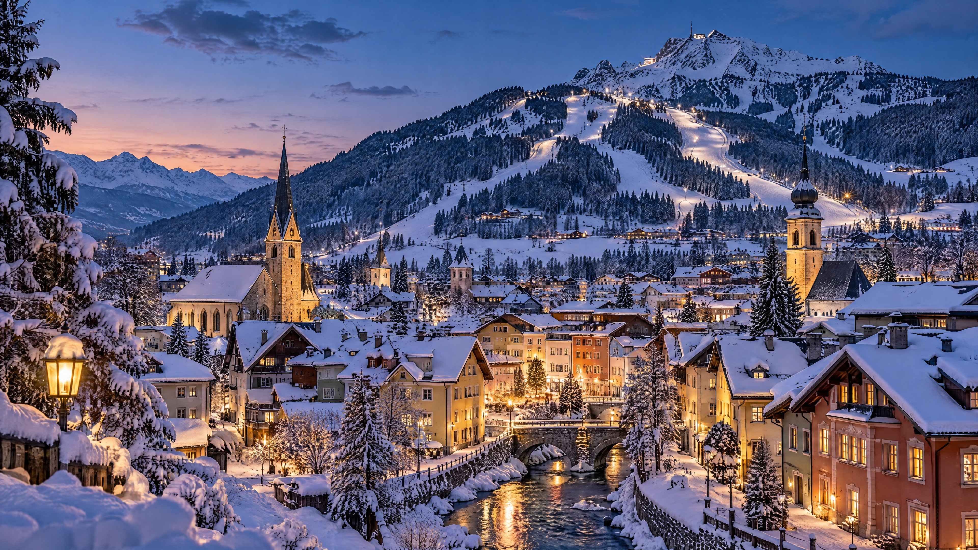 Kitzbühel — Legendary Alpine Ski Transfer