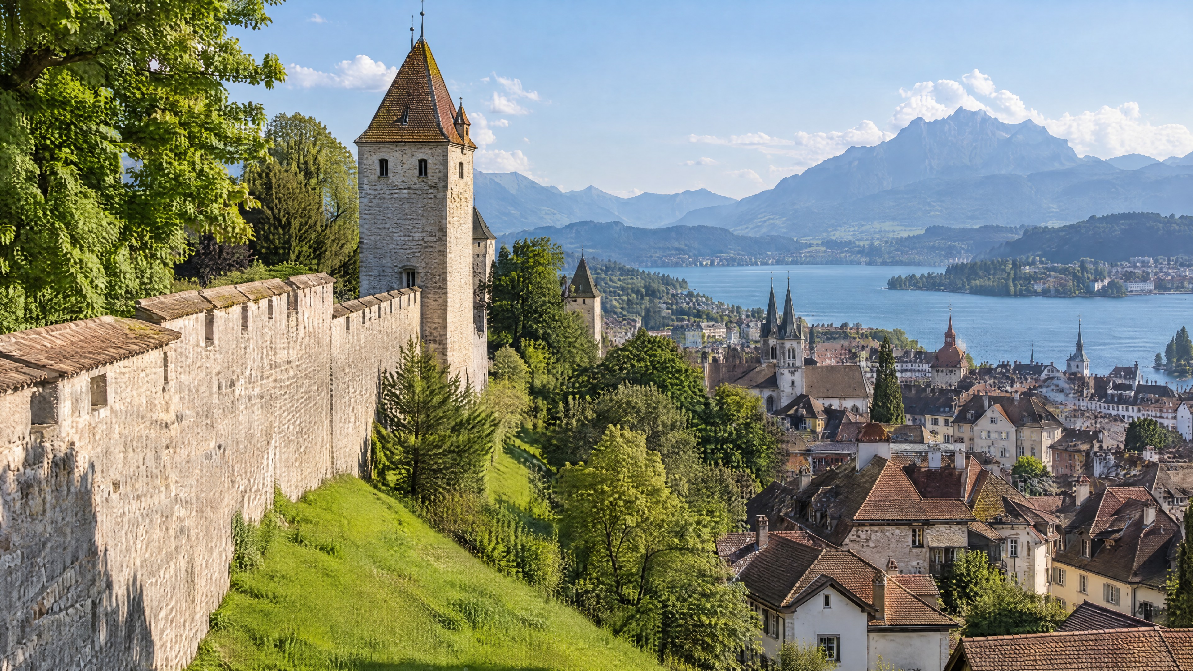 Luzerns mittelalterliche Museggmauer