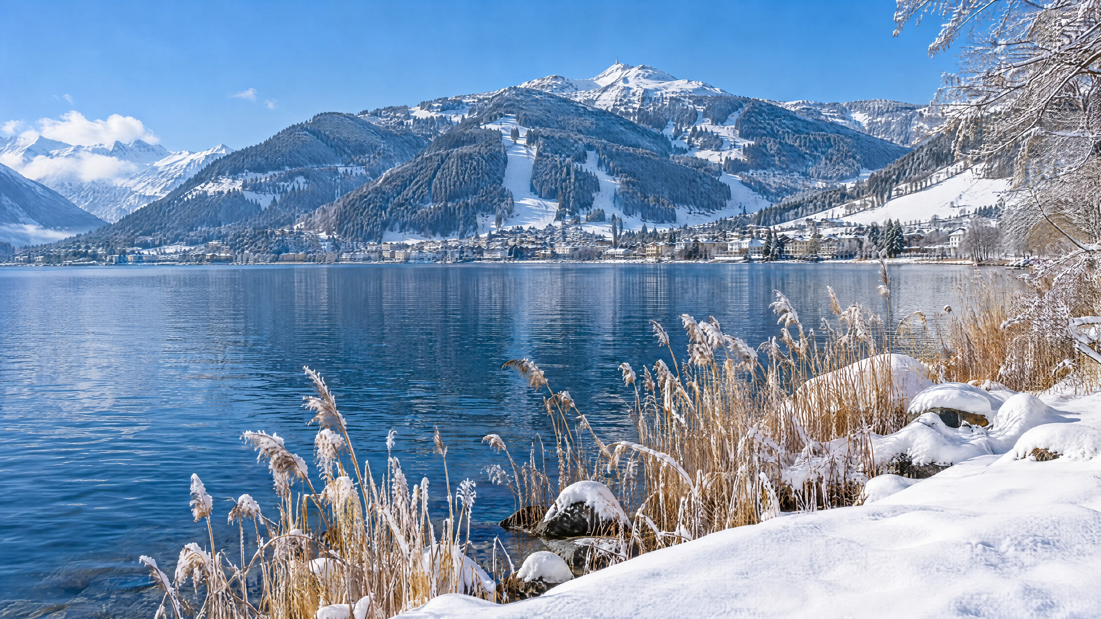 Serenità in riva al lago con vista sulla Schmittenhöhe