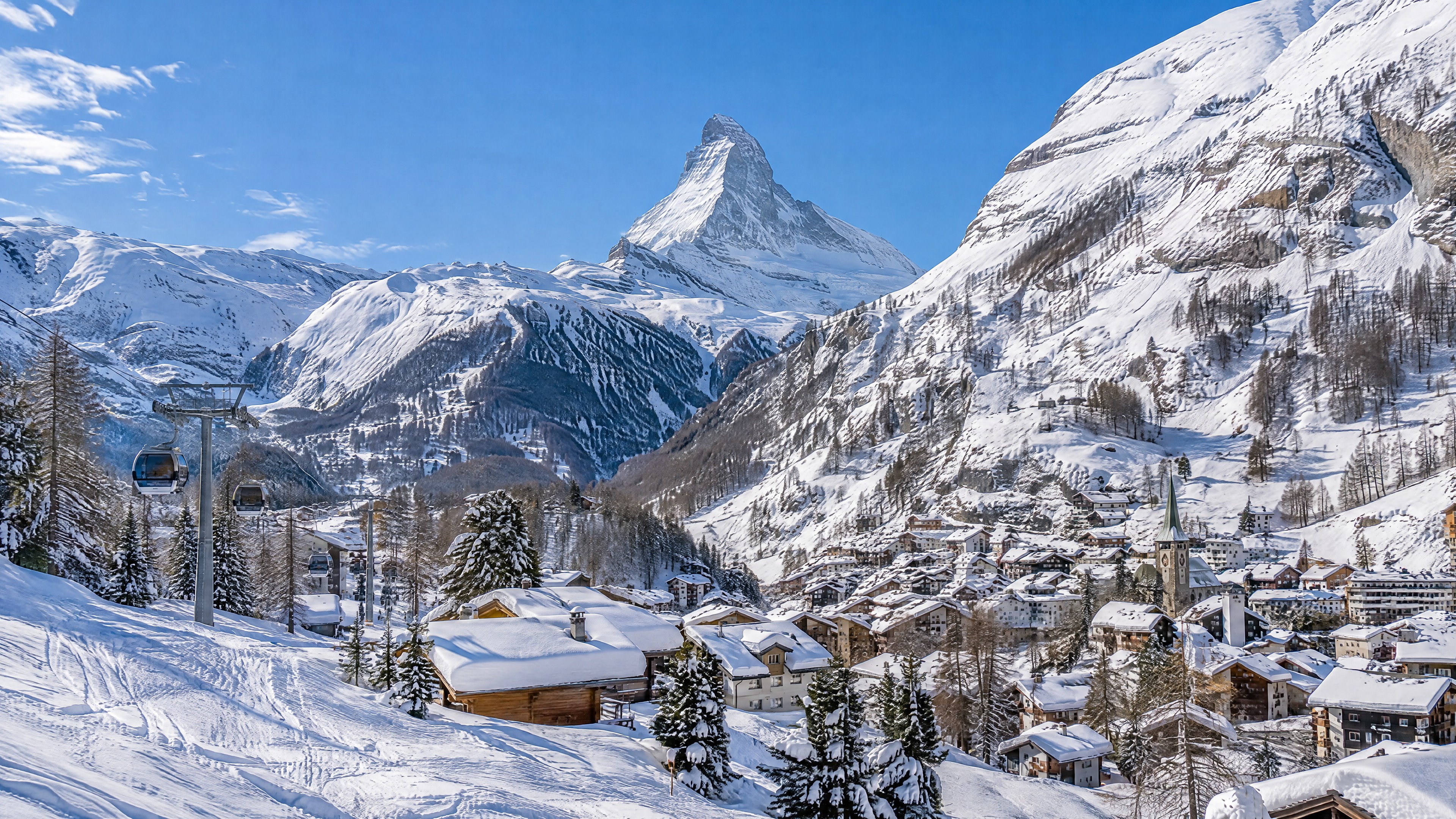 Zurich → Zermatt · Matterhorn Village
