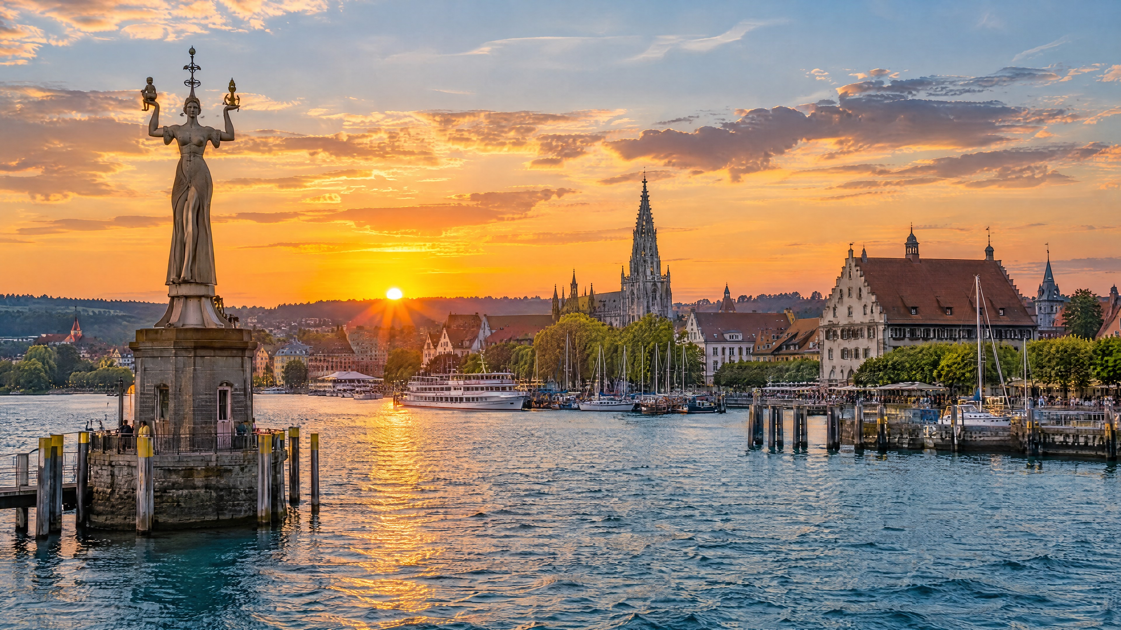 Zurich → Konstanz · Lake Constance