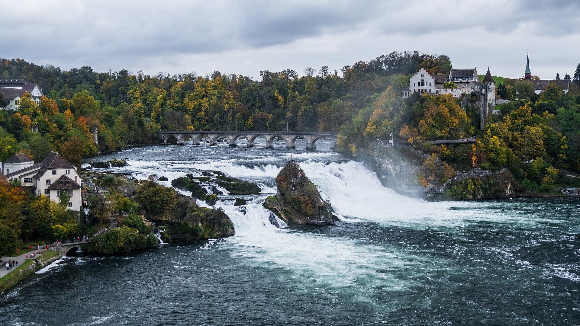 Zurich → Rhine Falls · Europe's Largest Waterfall