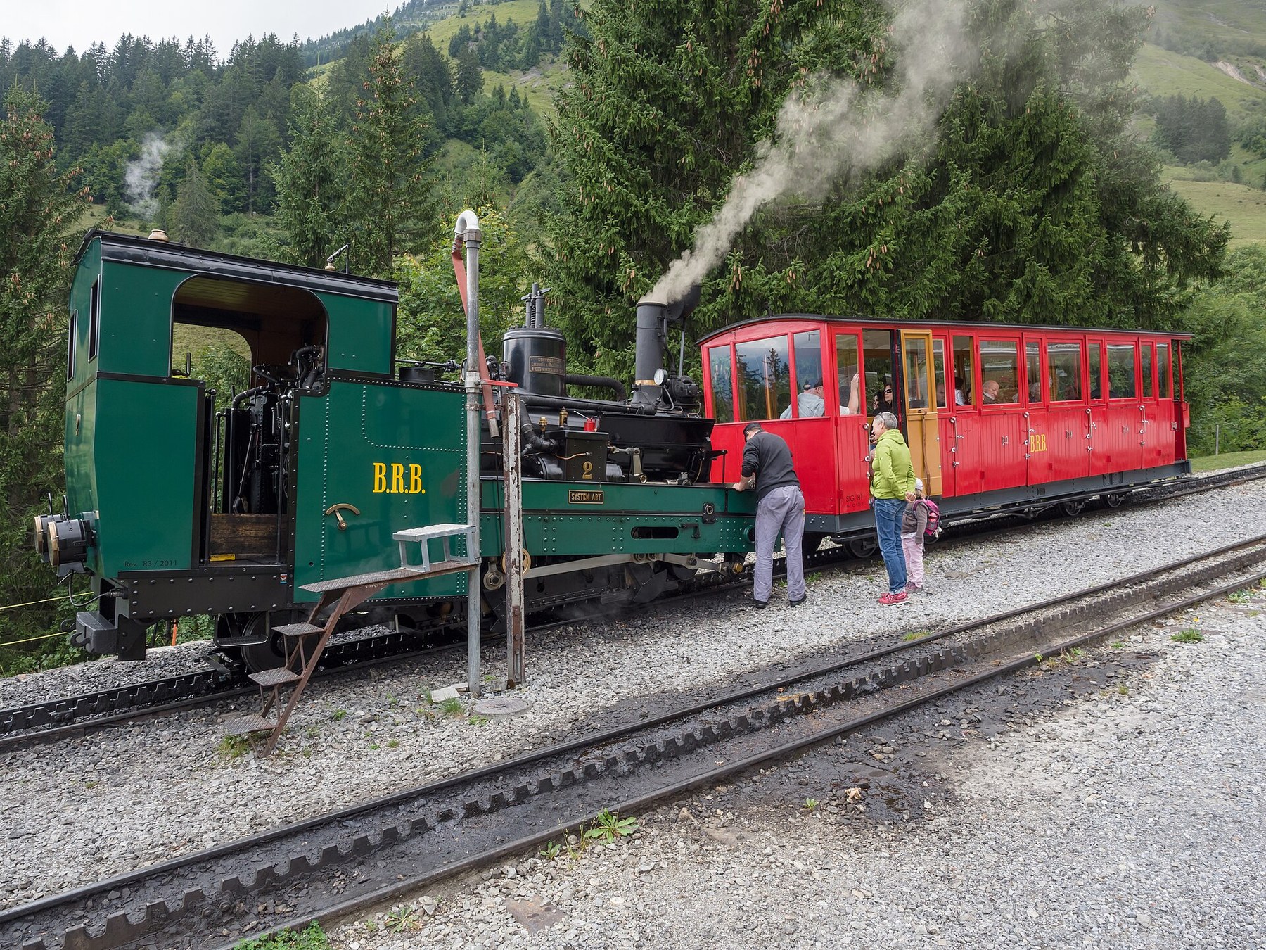 Brienz Rothorn Steam Railway & Lake Brienz