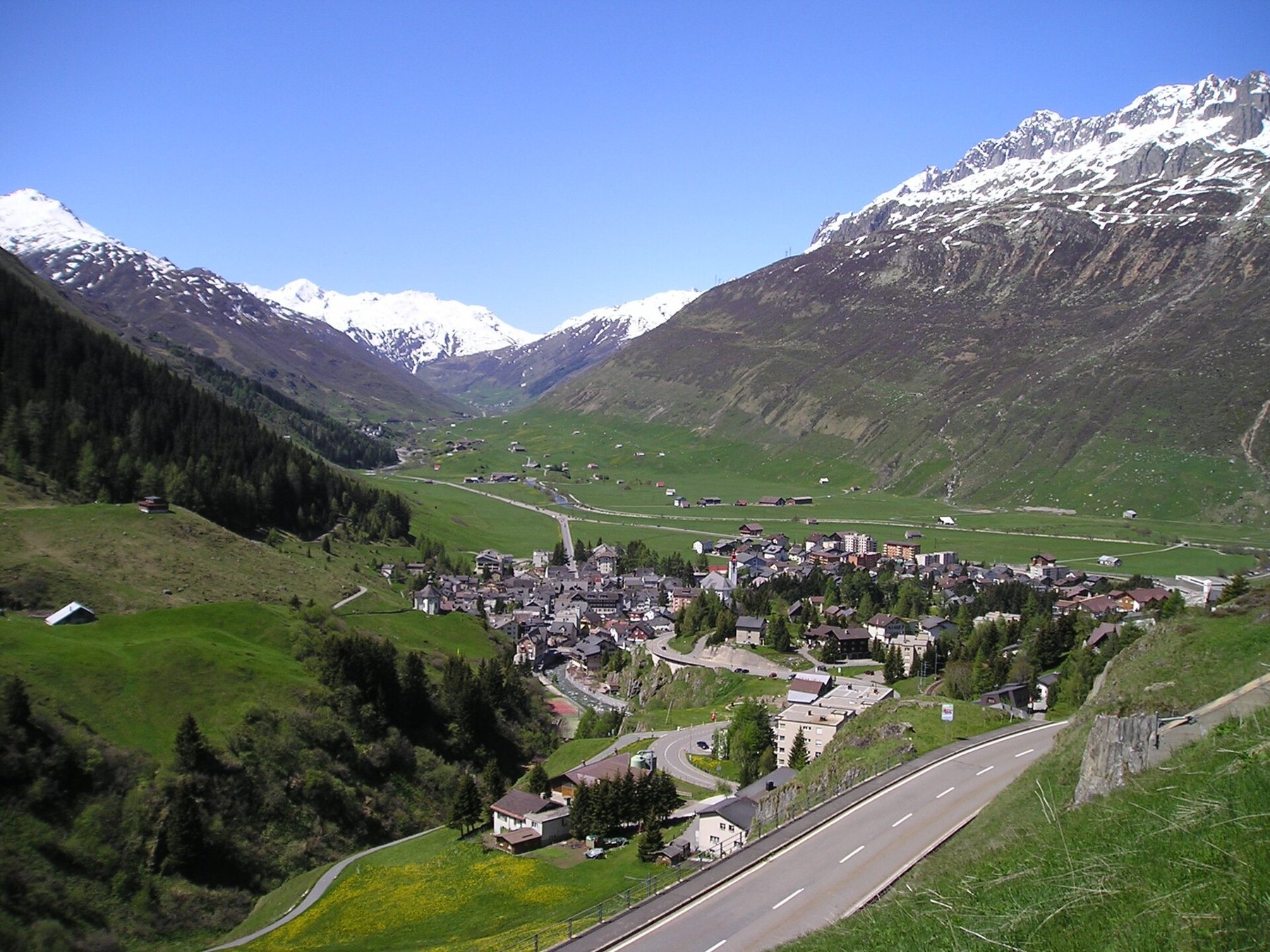 Zurich → The Chedi Andermatt