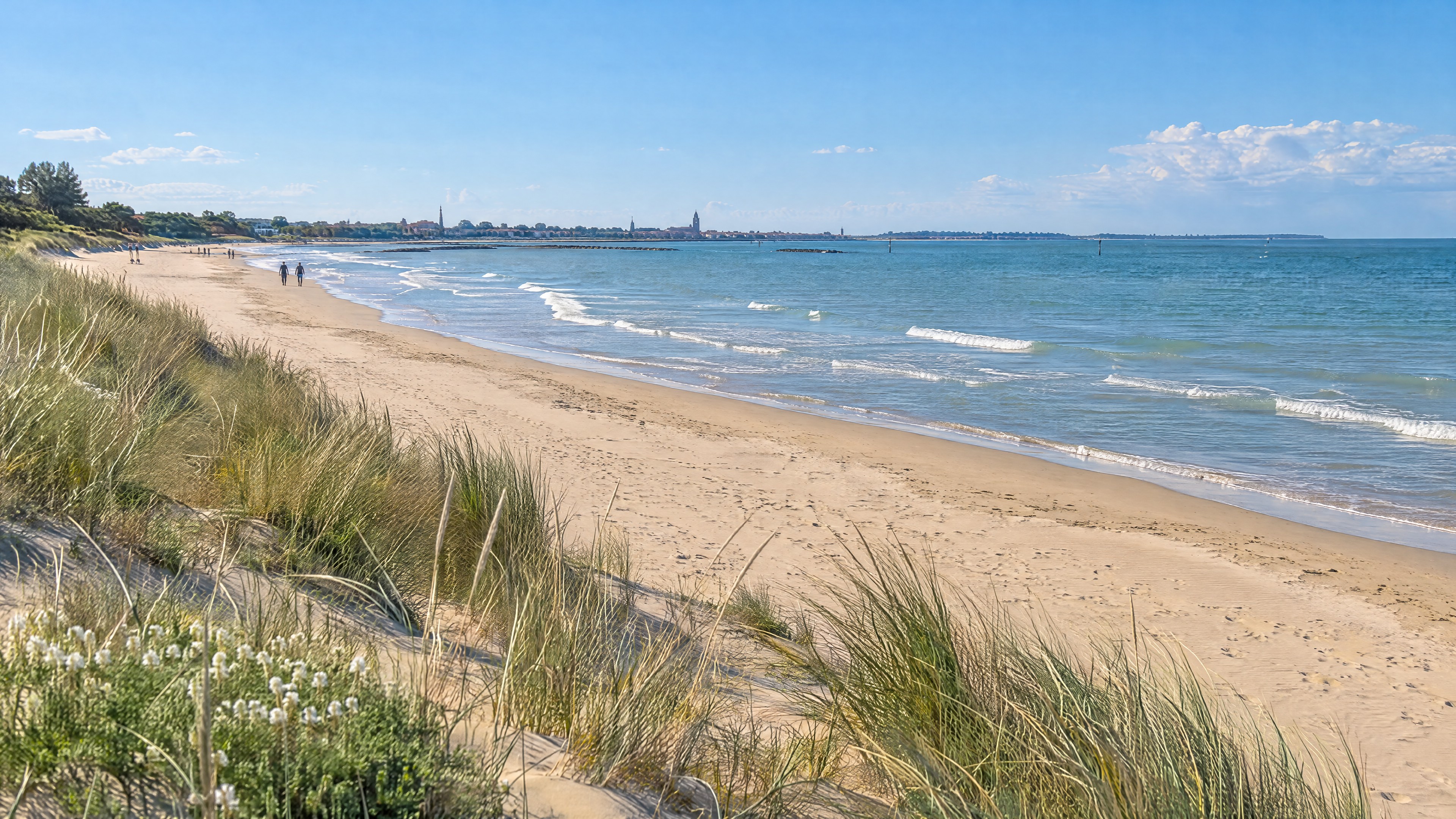 Die friedliche Adriaküste des Lido