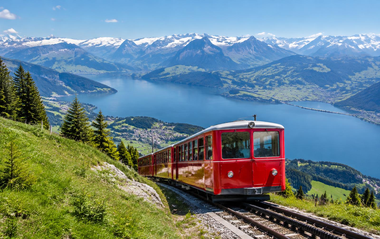 Rigi Railway & Lake Lucerne