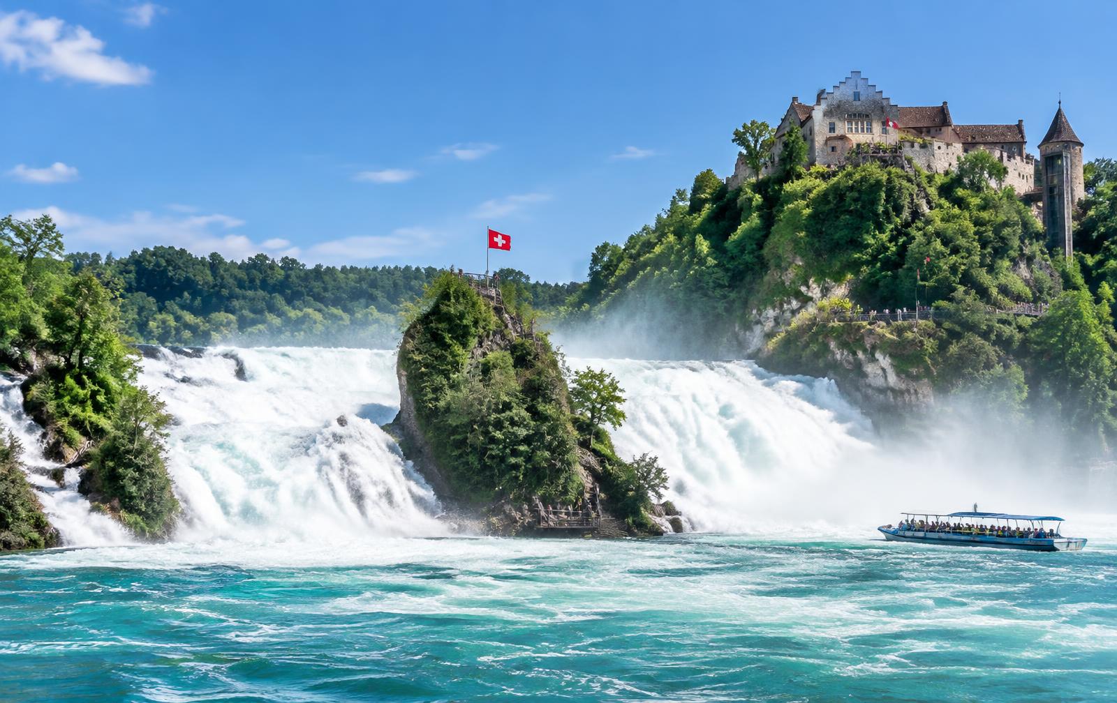Zurich → Rhine Falls · Europe's Largest Waterfall