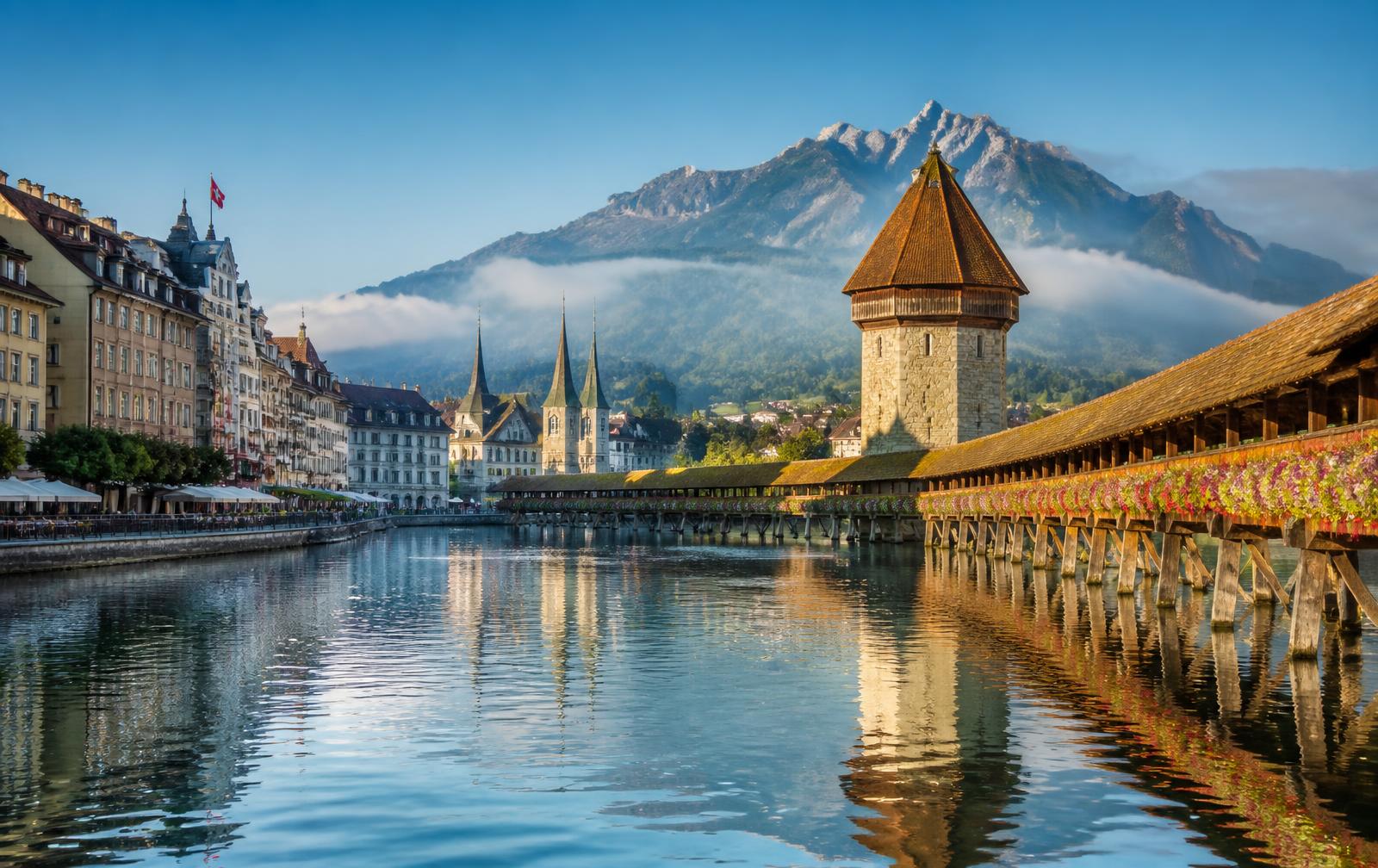 Lucerne + Lake Lucerne